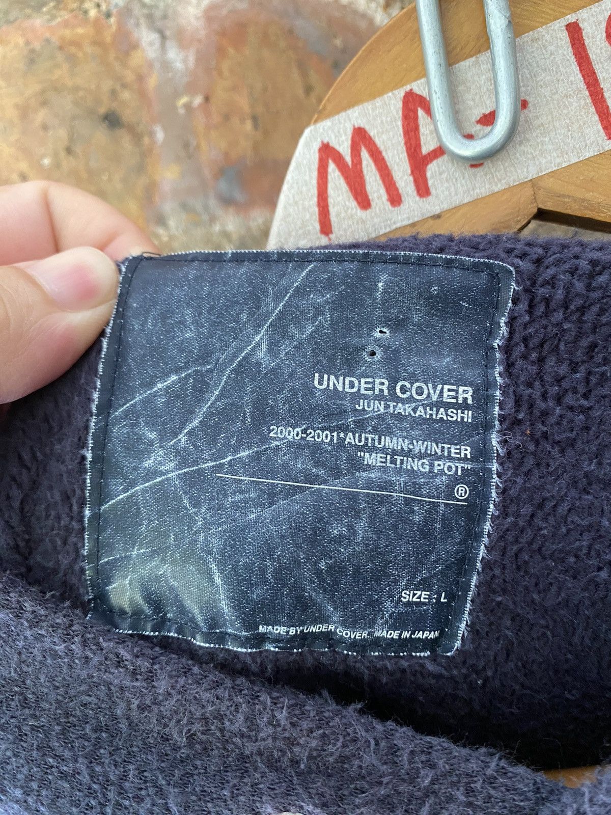Undercover AW2001 Undercover Generation Fuck You GFY hoddie Size US L / EU 52-54 / 3 - 10 Thumbnail