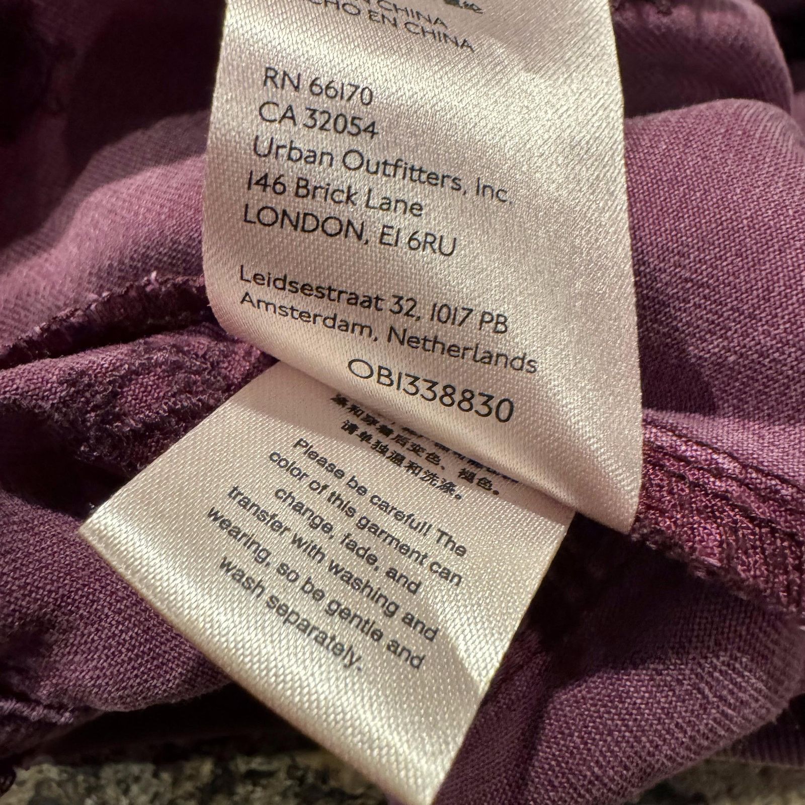 Other Pilcro Nomad Pants Joggers Lyocell Pull On Purple XS Coastal Size 26" / US 2 / IT 38 - 7 Thumbnail