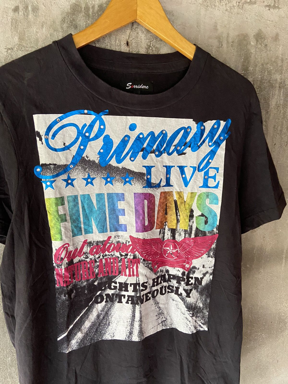 Beauty Beast × Hysteric Glamour × Japanese Brand PRIMARY LIVE FINE DAYS SORRIDERE TEE Size US M / EU 48-50 / 2 - 3 Thumbnail