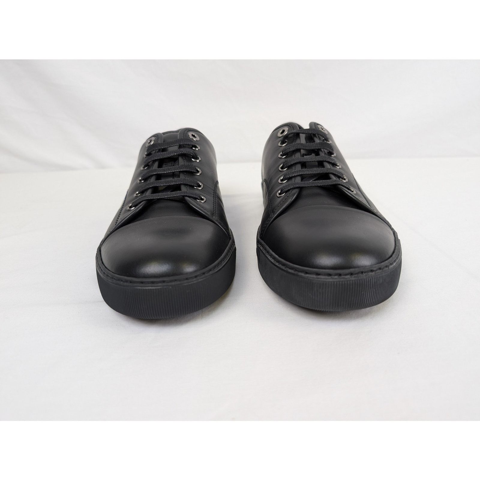 Lanvin o1rshd1 DBBI Low Top Sneakers in Black Size US 9 / EU 42 - 7 Thumbnail