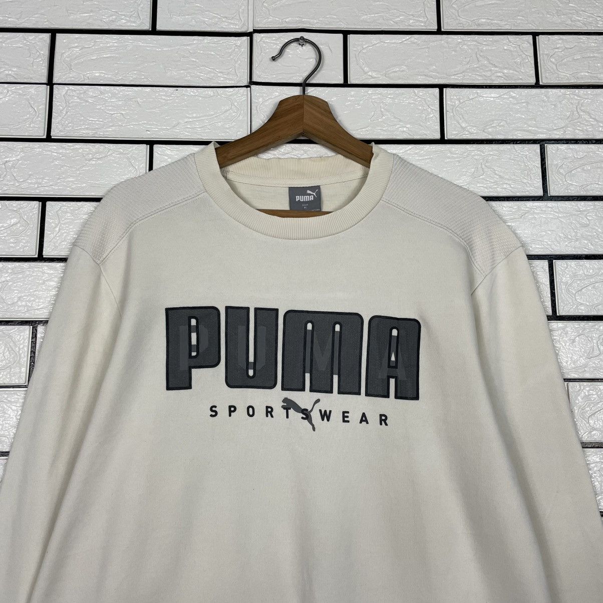 Puma Puma Big Logo Crewneck Sweatshirt Size US L / EU 52-54 / 3 - 2 Thumbnail