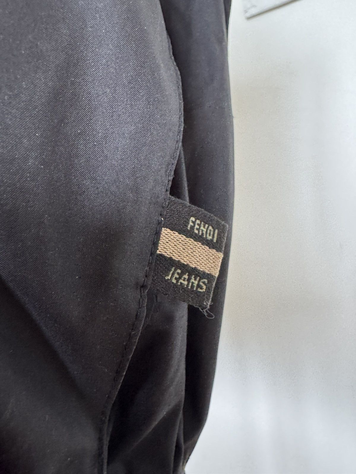 Fendi Vintage Fendi Roma Embroidered Black Vest Size M / US 6-8 / IT 42-44 - 17 Thumbnail