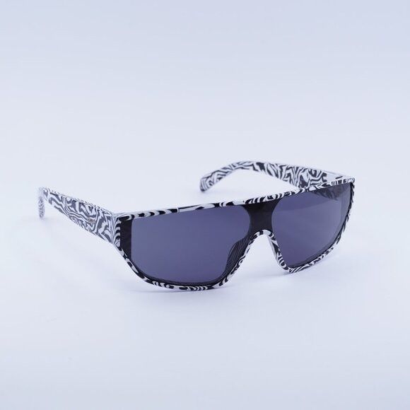 Celine Celine CL40195I 04A Sunglasses Zebra Shield Frame Size ONE SIZE - 1 Thumbnail