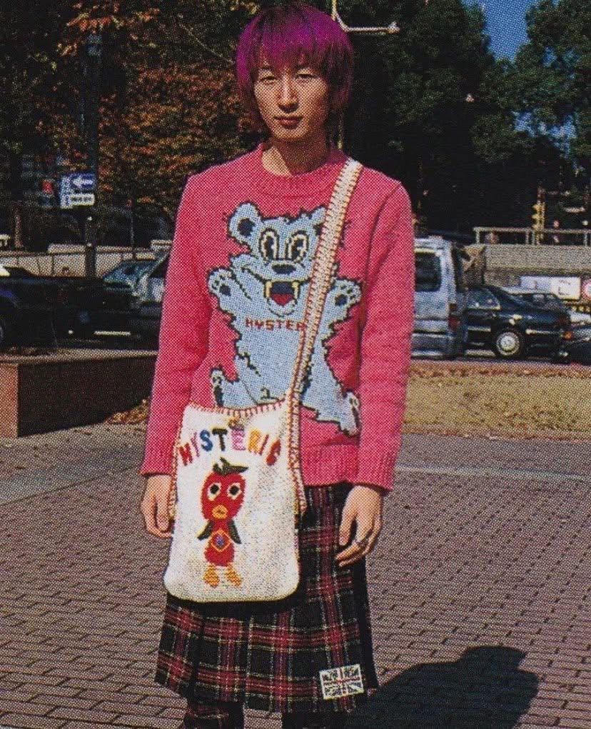 Hysteric Glamour Vintage 90's Hysteric Glamour Knitting Scarves Size ONE SIZE - 11 Thumbnail
