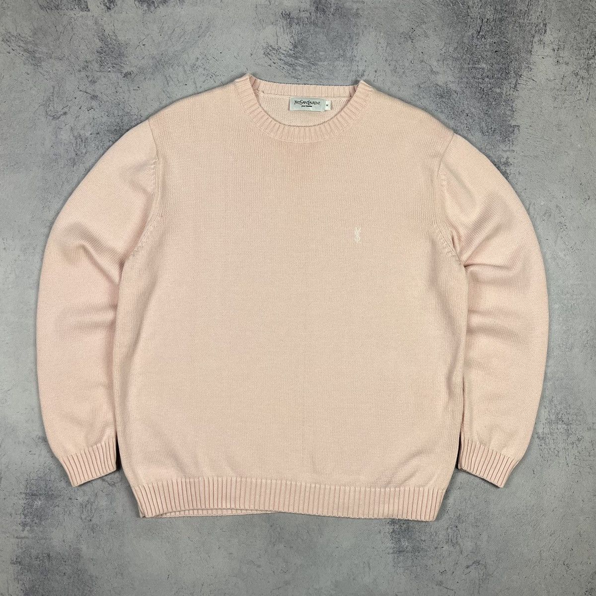Vintage Vintage Yves Saint Laurent YSL knit sweater 90’s Size US M / EU 48-50 / 2 - 2 Thumbnail