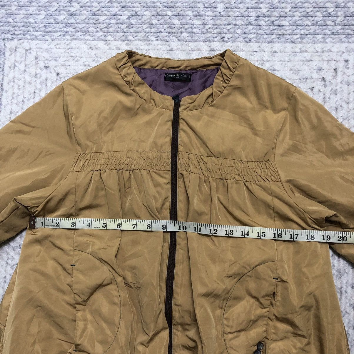Issey Miyake × Japanese Brand × Zucca Rare Zuppa De Zucca Light Zipper Jacket Size S / US 4 / IT 40 - 13 Thumbnail