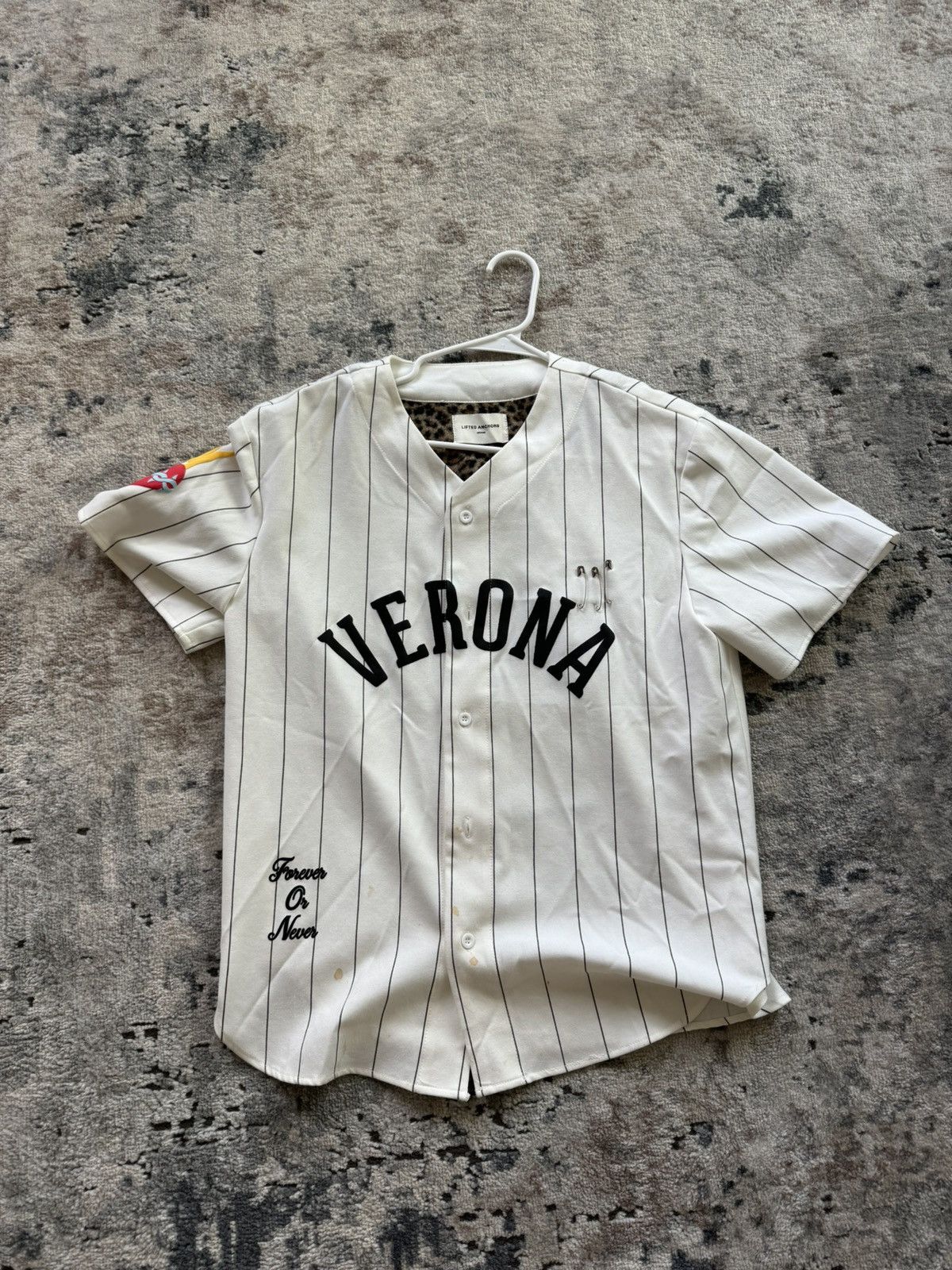 Lifted Anchors Lifted Anchors Pinstripe Jersey ‘Verona’ Size US M / EU 48-50 / 2 - 1 Thumbnail