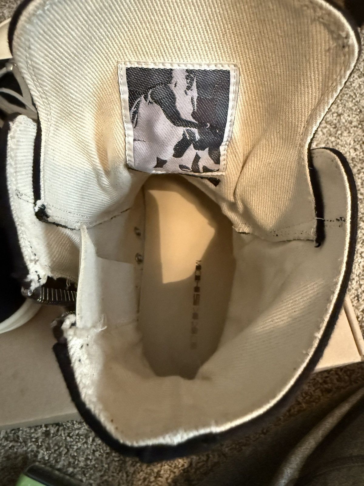 Rick Owens × Rick Owens Drkshdw Rick Owens Drkshdw Hexagram Ramones Size US 9 / EU 42 - 8 Thumbnail