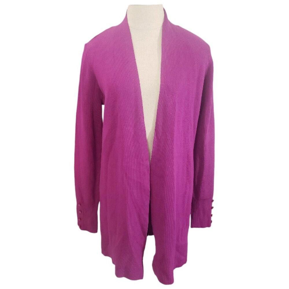 Caruso CT1981 Cyrus Magenta Open Cardigan M Size M / US 6-8 / IT 42-44 - 1 Thumbnail