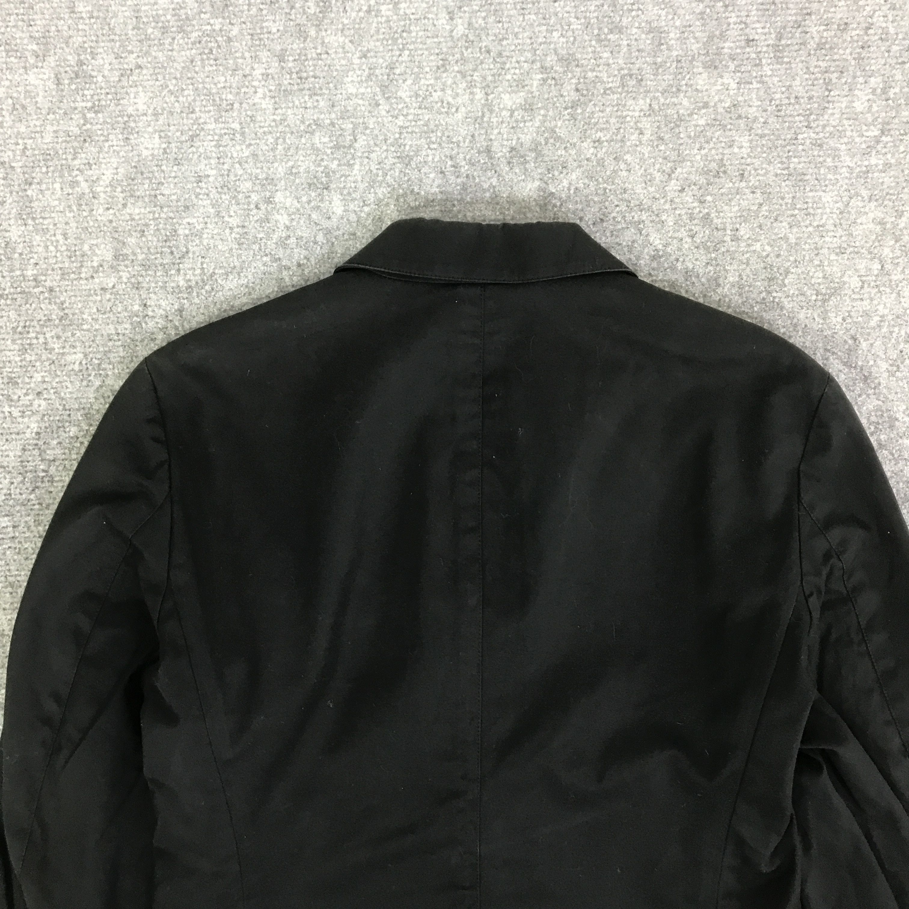Katharine Hamnett London HAMNETT BLACK BLAZER JACKET K125B2 Size US S / EU 44-46 / 1 - 4 Thumbnail