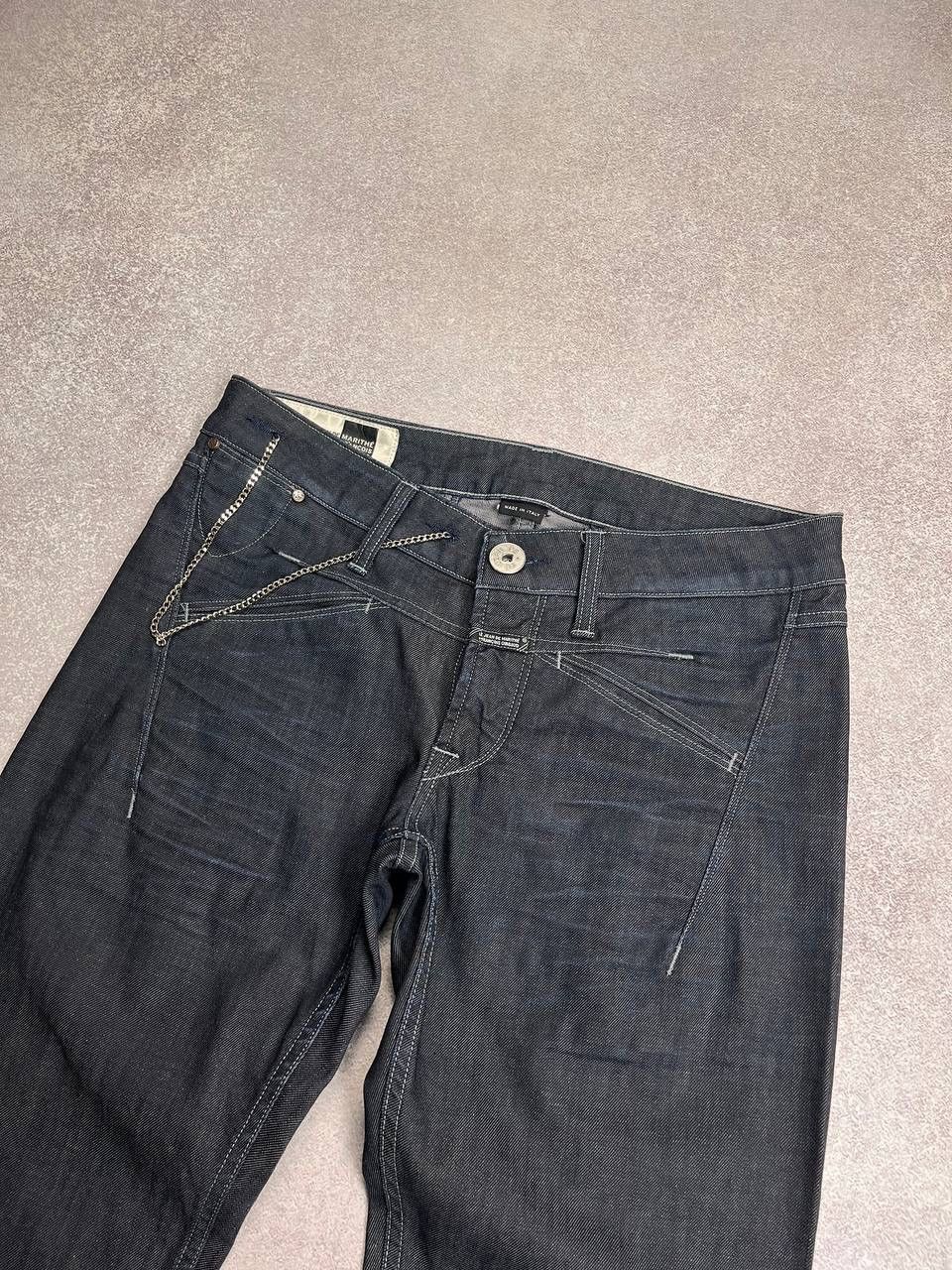 Japanese Brand × Marithe + Francois Girbaud × Vintage VINTAGE MFG MARITHE FRANCOIS GIRBAUD ARCHIVAL CHAIN JEANS 32 Size US 32 / EU 48 - 2 Thumbnail