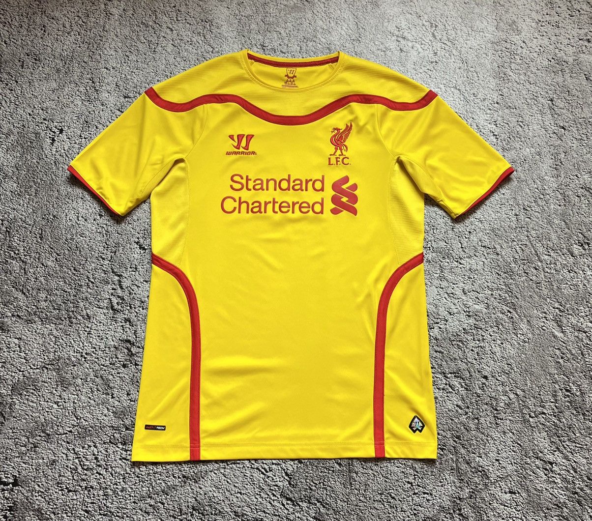 New Balance Liverpool FC Away Jersey Warrior STURRIDGE15 Football Shirt Size US L / EU 52-54 / 3 - 1 Thumbnail