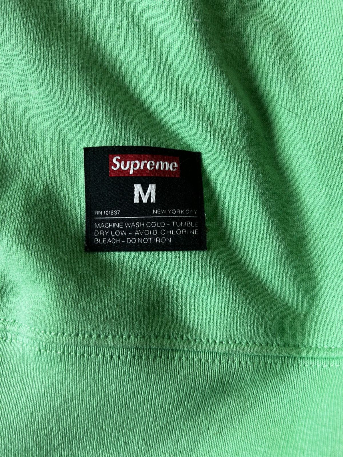 Supreme supreme kanji logo crewneck Size US M / EU 48-50 / 2 - 2 Thumbnail