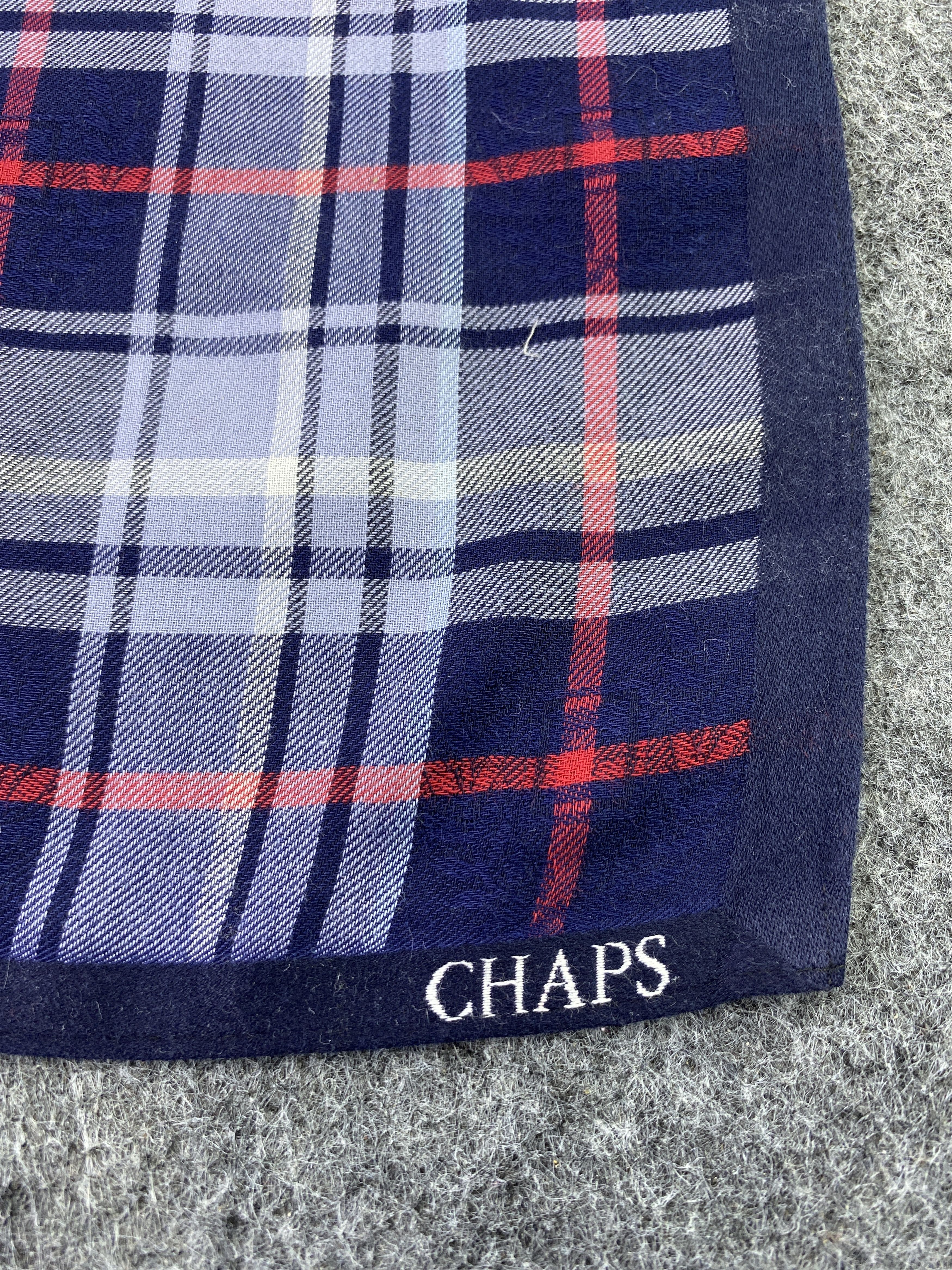 Chaps × Chaps Ralph Lauren × Designer Chaps Handkerchief / Bandana / Neckerchief-B199 Size ONE SIZE - 5 Thumbnail