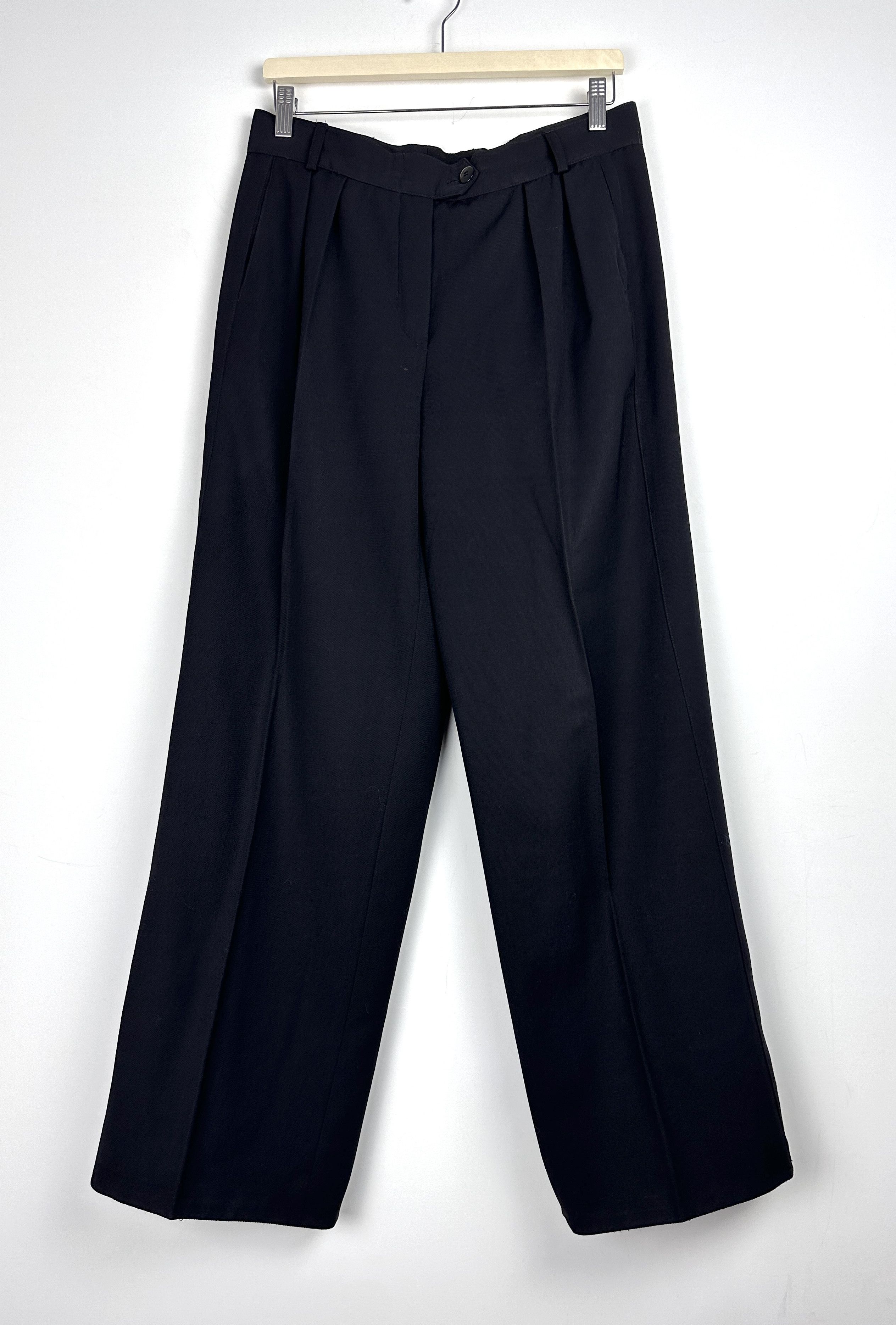 Escada Rare Escada woolen pants flared oversize wide Size 38" / US 16 / IT 52 - 1 Thumbnail