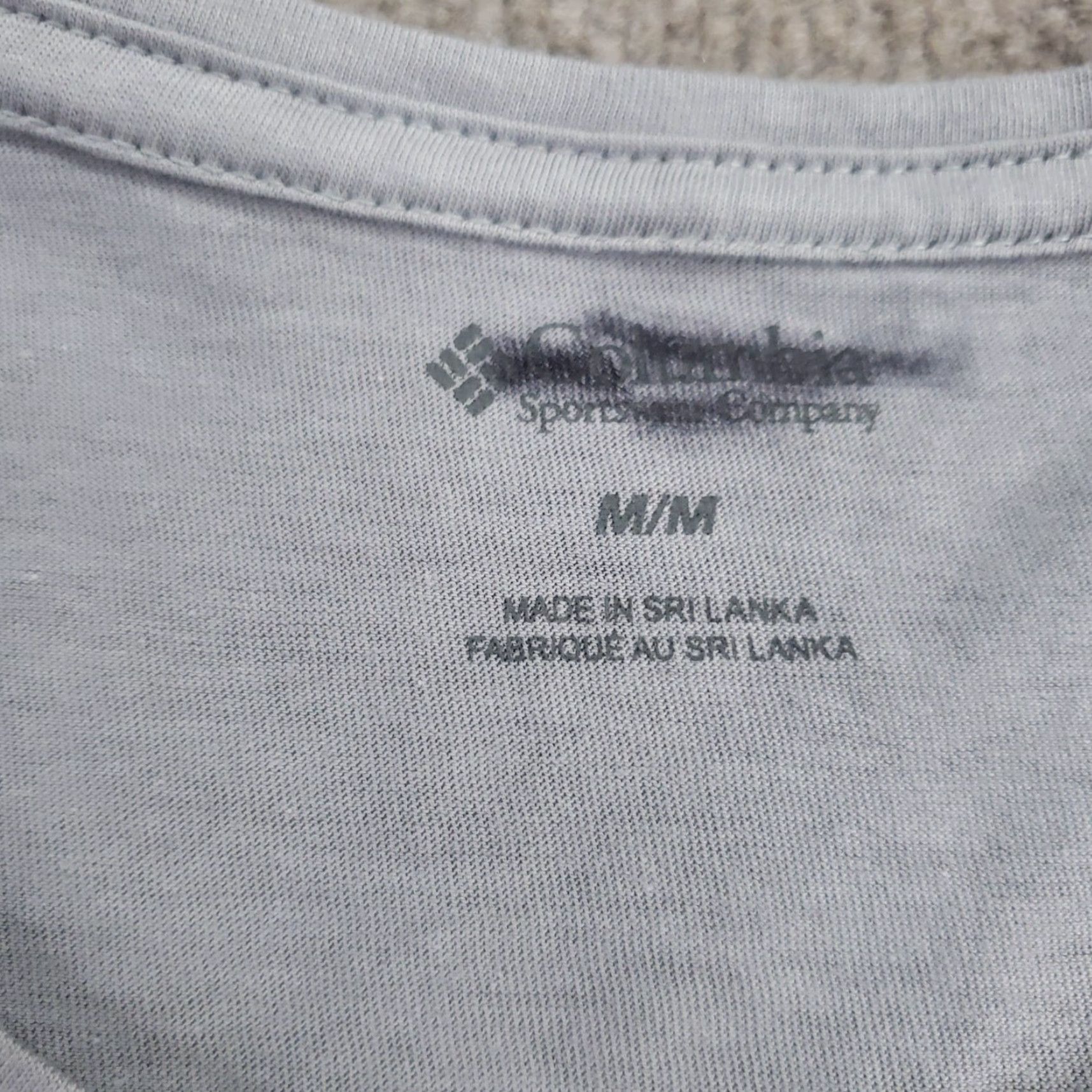 Vintage Columbia Womens Shirt Medium Gray Yellowstone Graphic Size M / US 6-8 / IT 42-44 - 6 Thumbnail