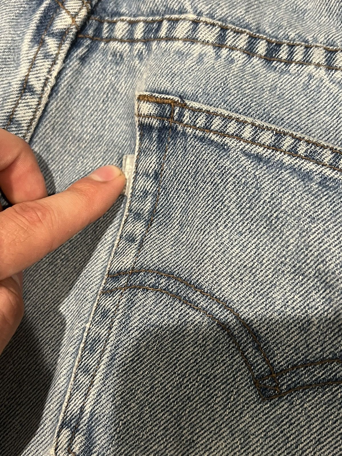 Levi's × Levi's Vintage Clothing × Vintage Baggy SilverTab Vintage Distressed Levis Size US 32 / EU 48 - 11 Thumbnail