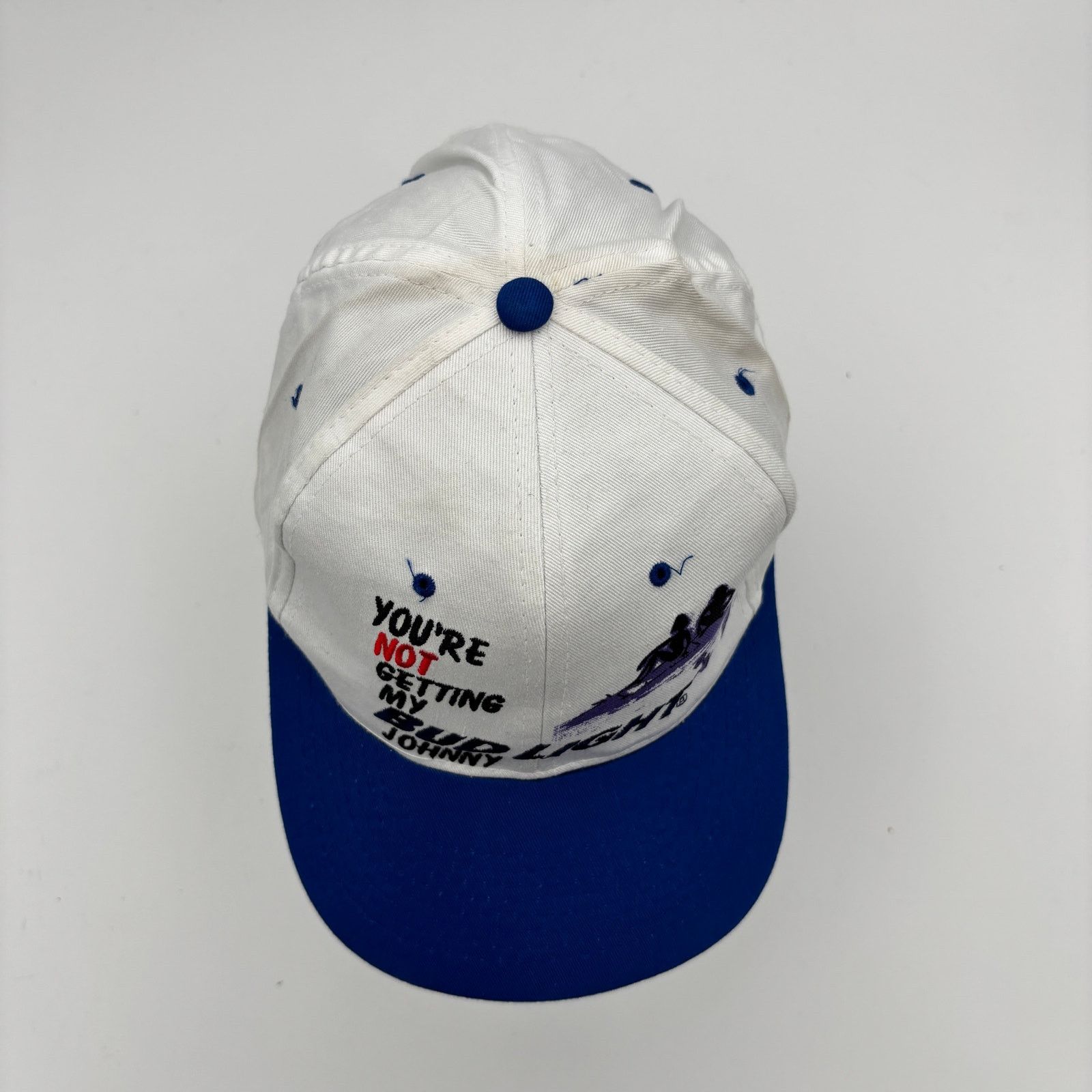 Vintage Rare Vintage 1995 Bud Light You're Not Getting My Bud Hat Size ONE SIZE - 6 Thumbnail