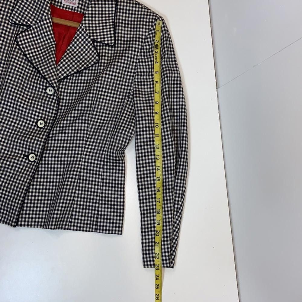 Christian Dior Monsieur Vintage Mondi Plaid Blazer Size 38/6-8 Size M / US 6-8 / IT 42-44 - 9 Thumbnail