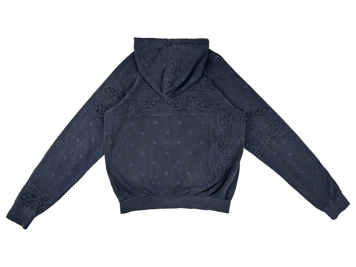 Raf Simons AW04 Waves Paisley Hoodie Size US L / EU 52-54 / 3 - 3 Thumbnail