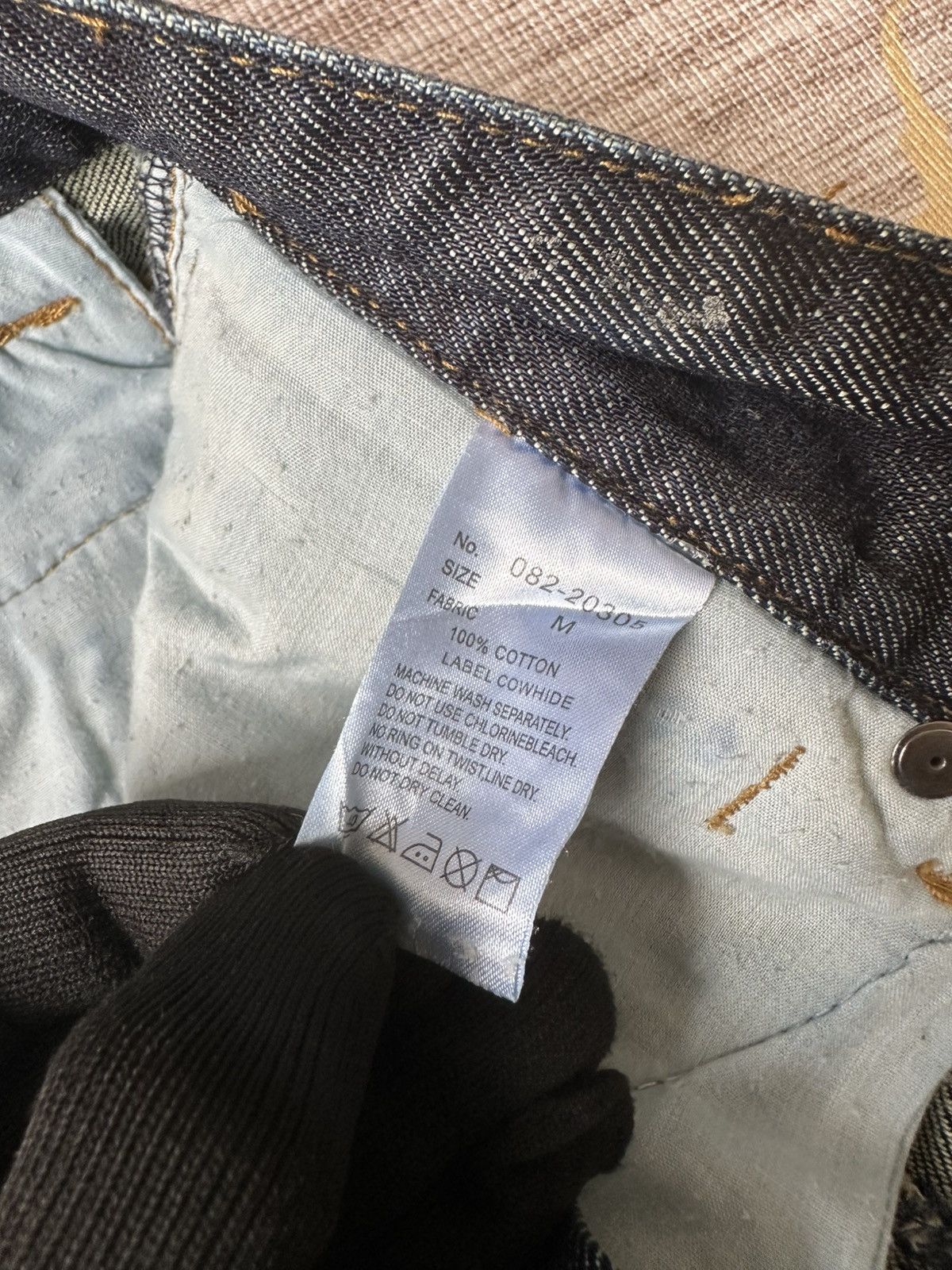 semanticdesign Semantics Design Multi Zipper Distressed Denim Size US 31 - 22 Thumbnail