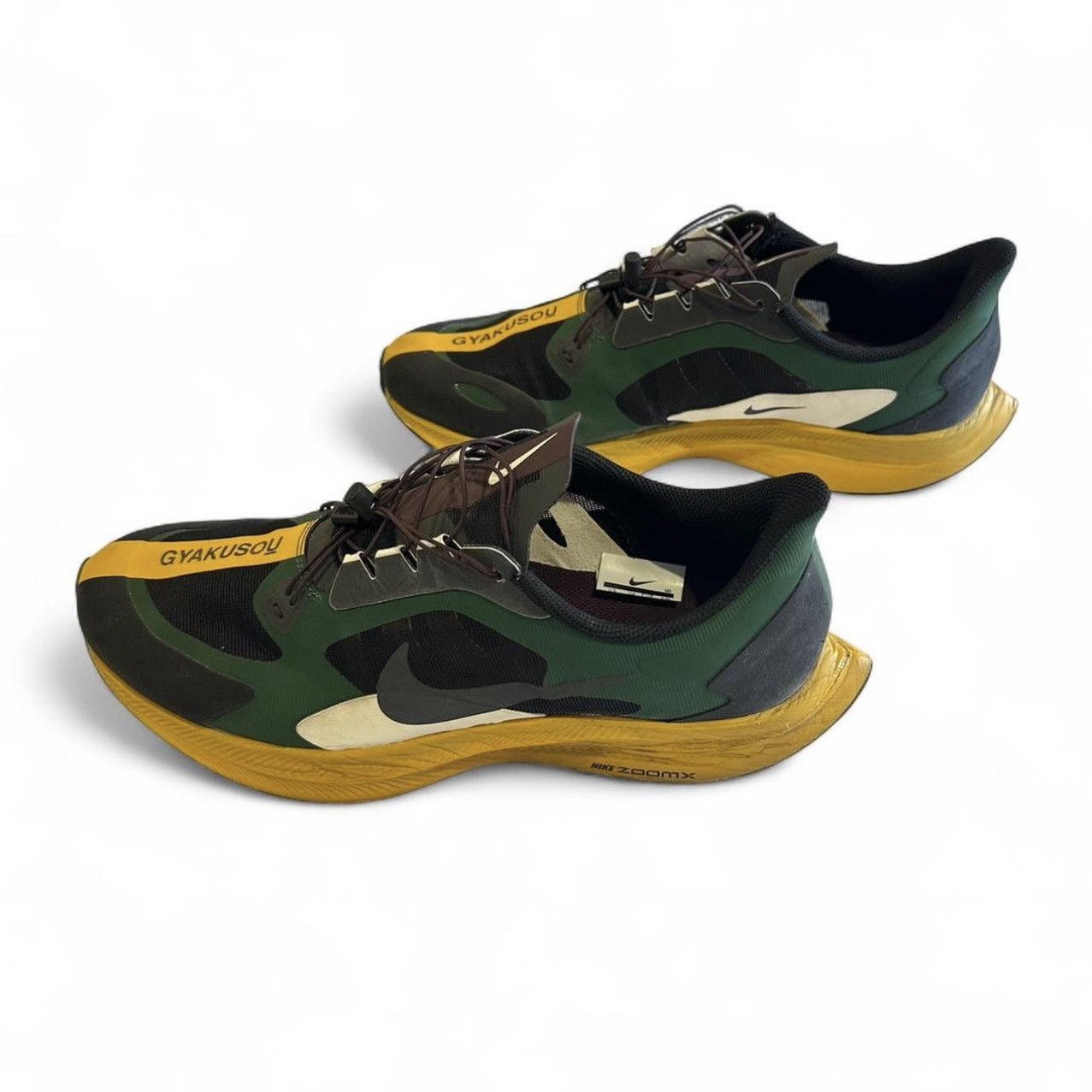 Gyakusou Nike x Gyakusou Pegasus Turbo SP Green/Yellow – Men’s US 11 Size US 11 / EU 44 - 3 Thumbnail