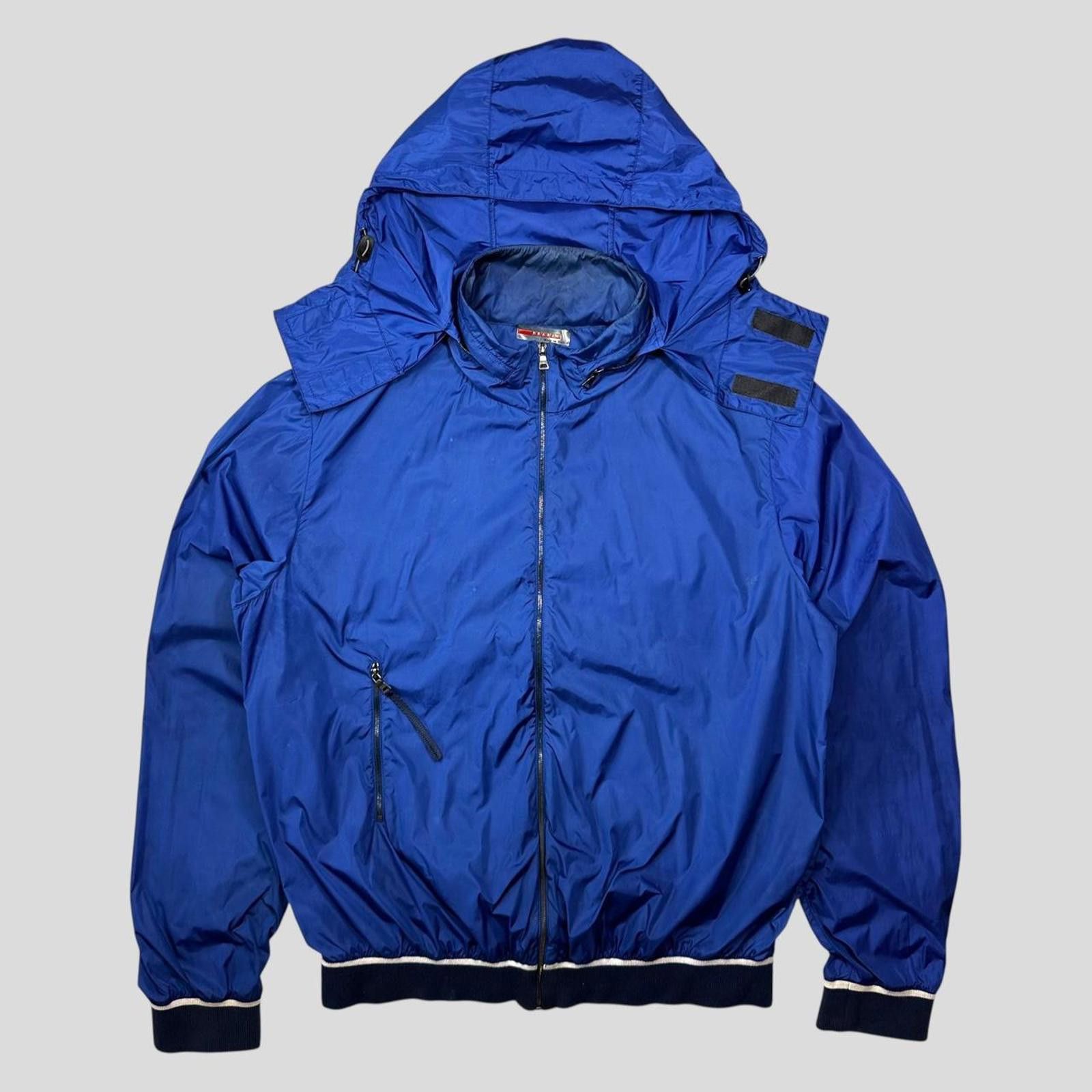 Prada Prada Sport SS00 Nylon Technical Light Bomber Jacket - XL L Size US L / EU 52-54 / 3 - 2 Thumbnail