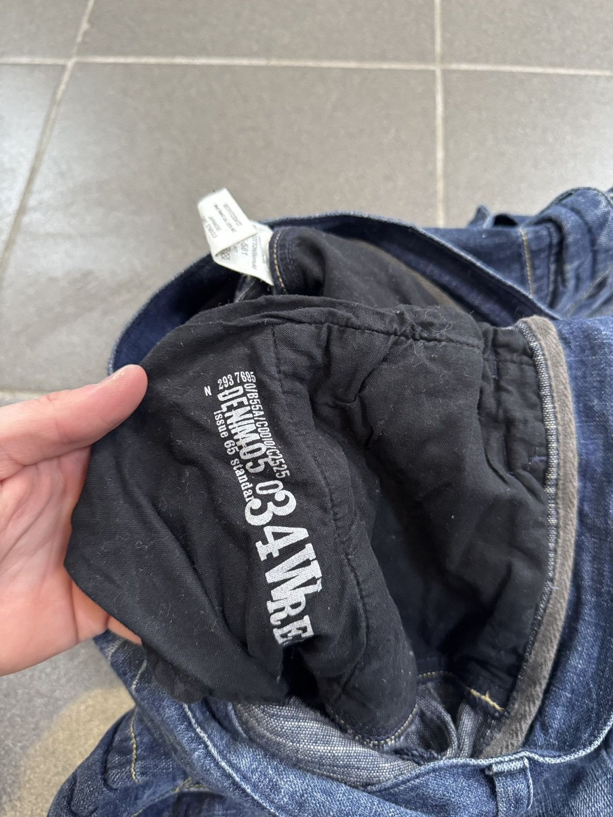 Hysteric Glamour × Japanese Brand Vintage Japan Cargo Destroyed Distressed Style Jeans Size US 34 / EU 50 - 5 Thumbnail