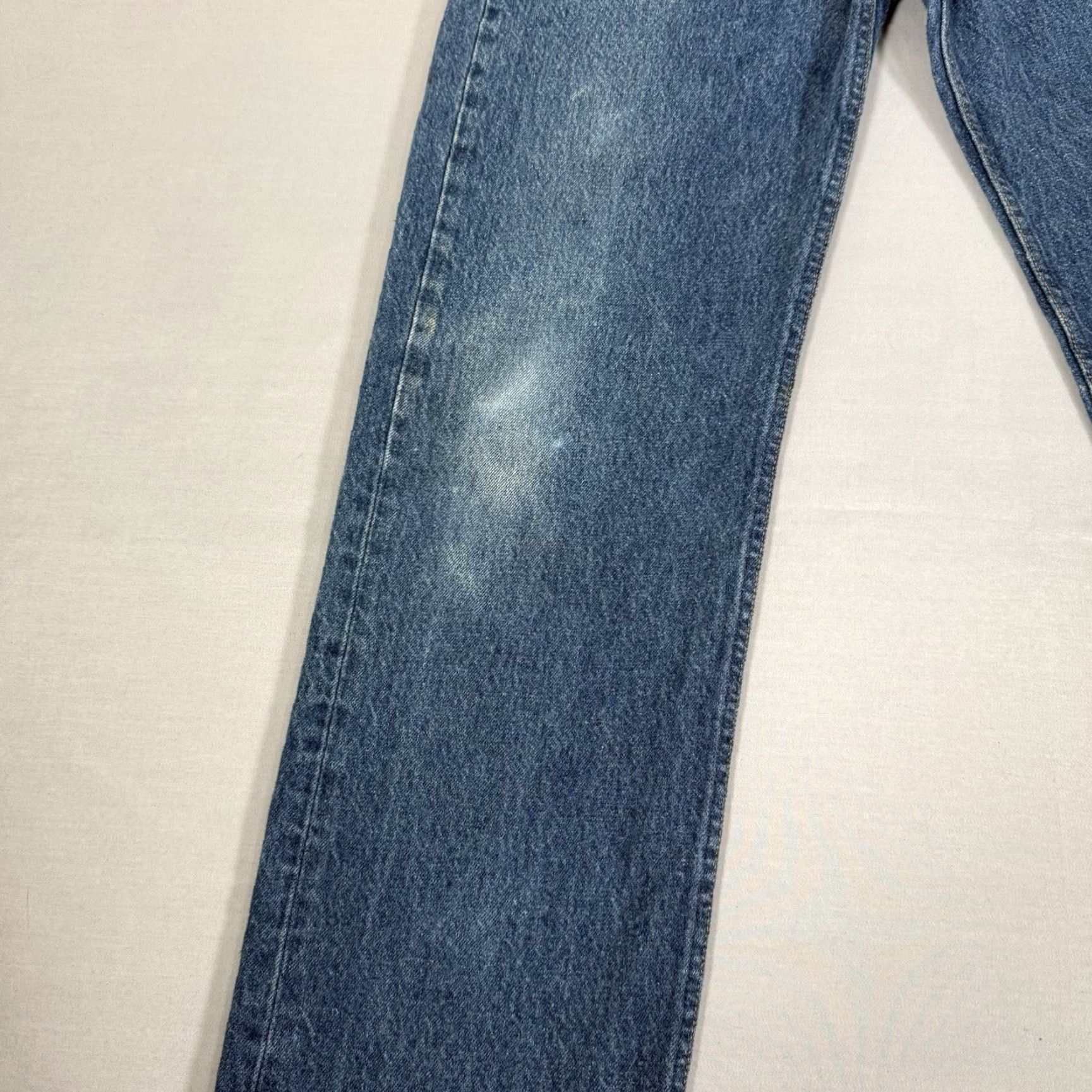Levi's VINTAGE Levi's 501 Jeans Men's 34x32 Distressed Blue Denim 90s Size US 34 / EU 50 - 5 Thumbnail