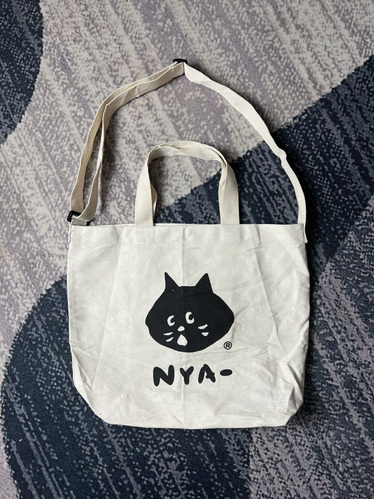 Issey Miyake Ne-net by Issey Miyake Canvas Sling bag / Tote bag Size ONE SIZE - 1 Thumbnail
