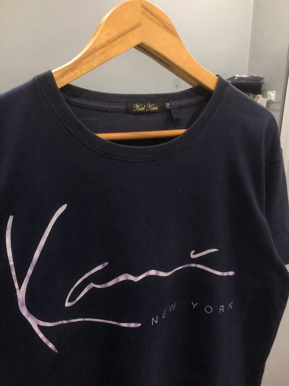 Karl Kani × Rap Tees × Vintage Vintage Karl Kani Homme Signature logo Shirt Size US L / EU 52-54 / 3 - 4 Thumbnail