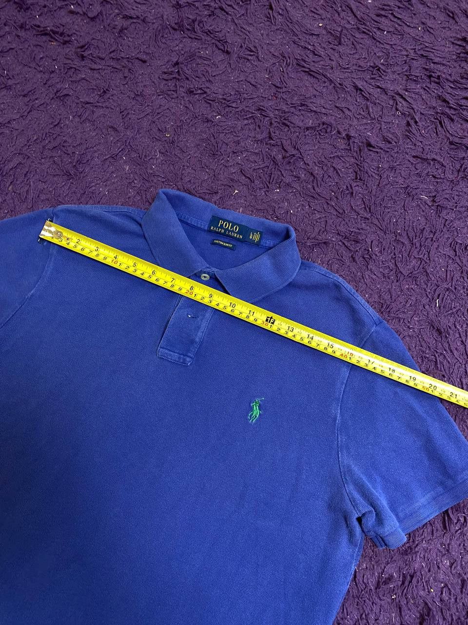Polo Ralph Lauren Polo Ralph Lauren Custom Slim Fit Polo Size L Size US L / EU 52-54 / 3 - 5 Thumbnail