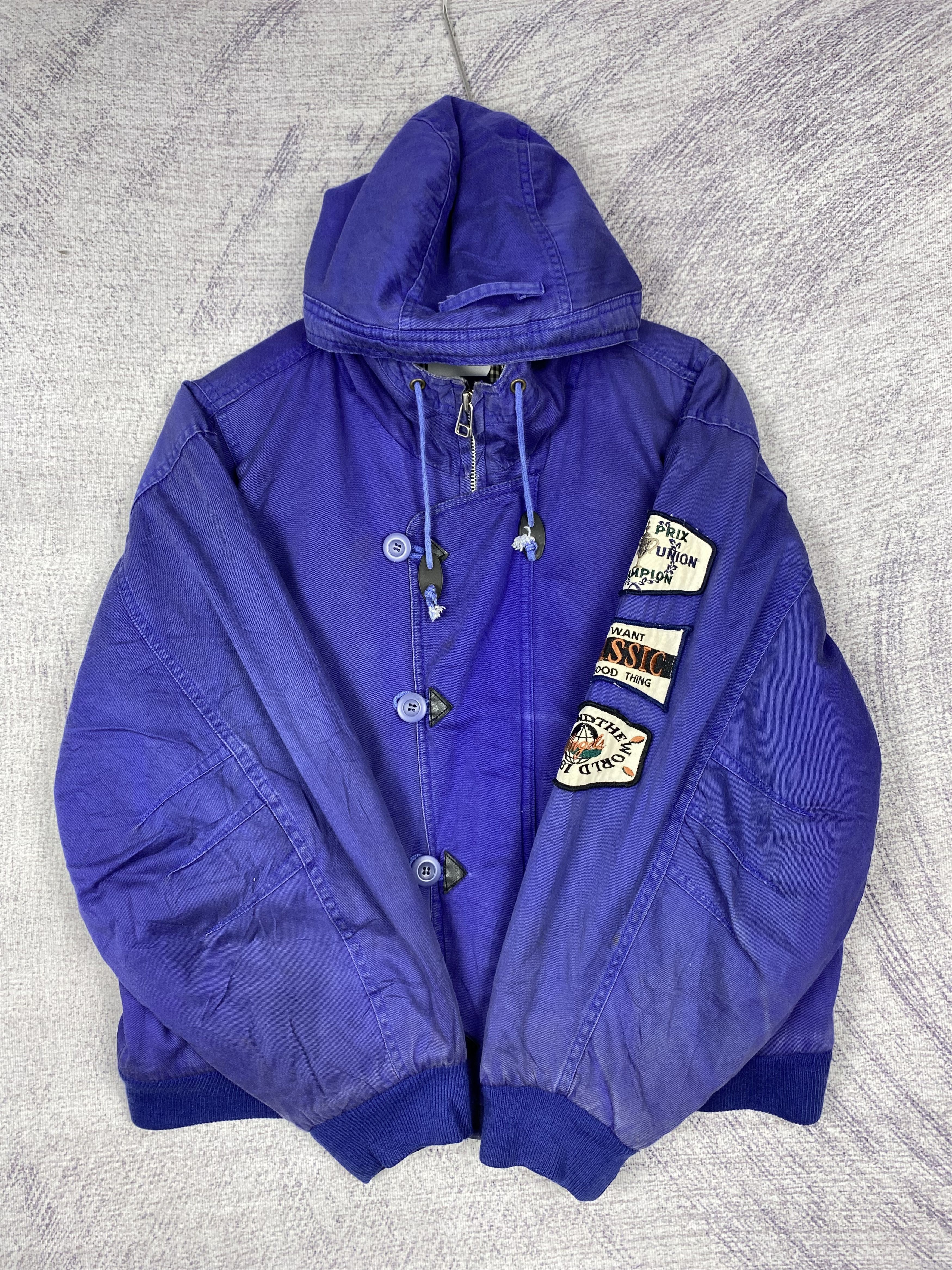UNIONBAY Vintage Union Bay Quilted Lining Hoodie Jacket Size US M / EU 48-50 / 2 - 5 Thumbnail