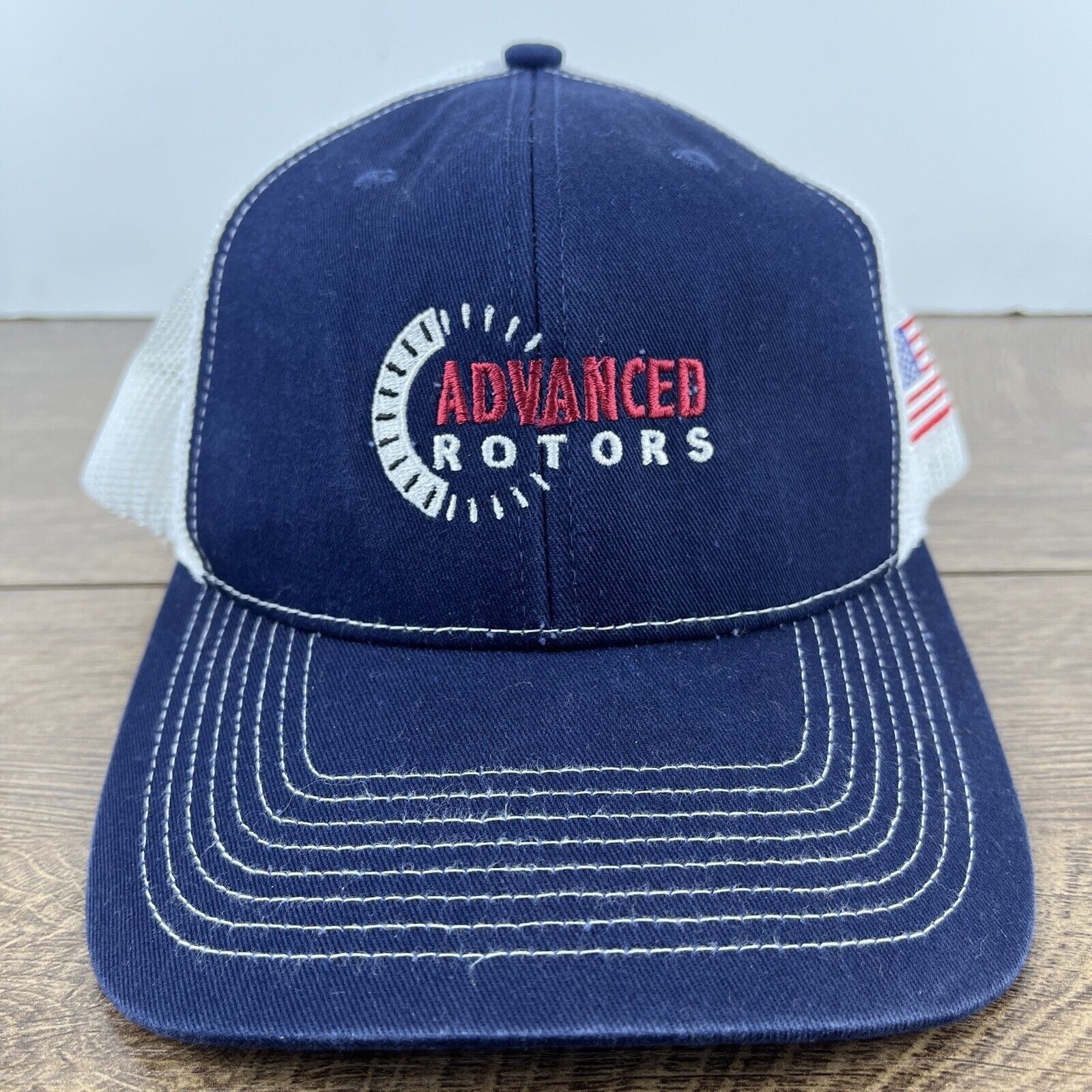Other Advanced Rotors Hat Blue Hat Adjustable Adult Size Hat Cap Size ONE SIZE - 4 Thumbnail