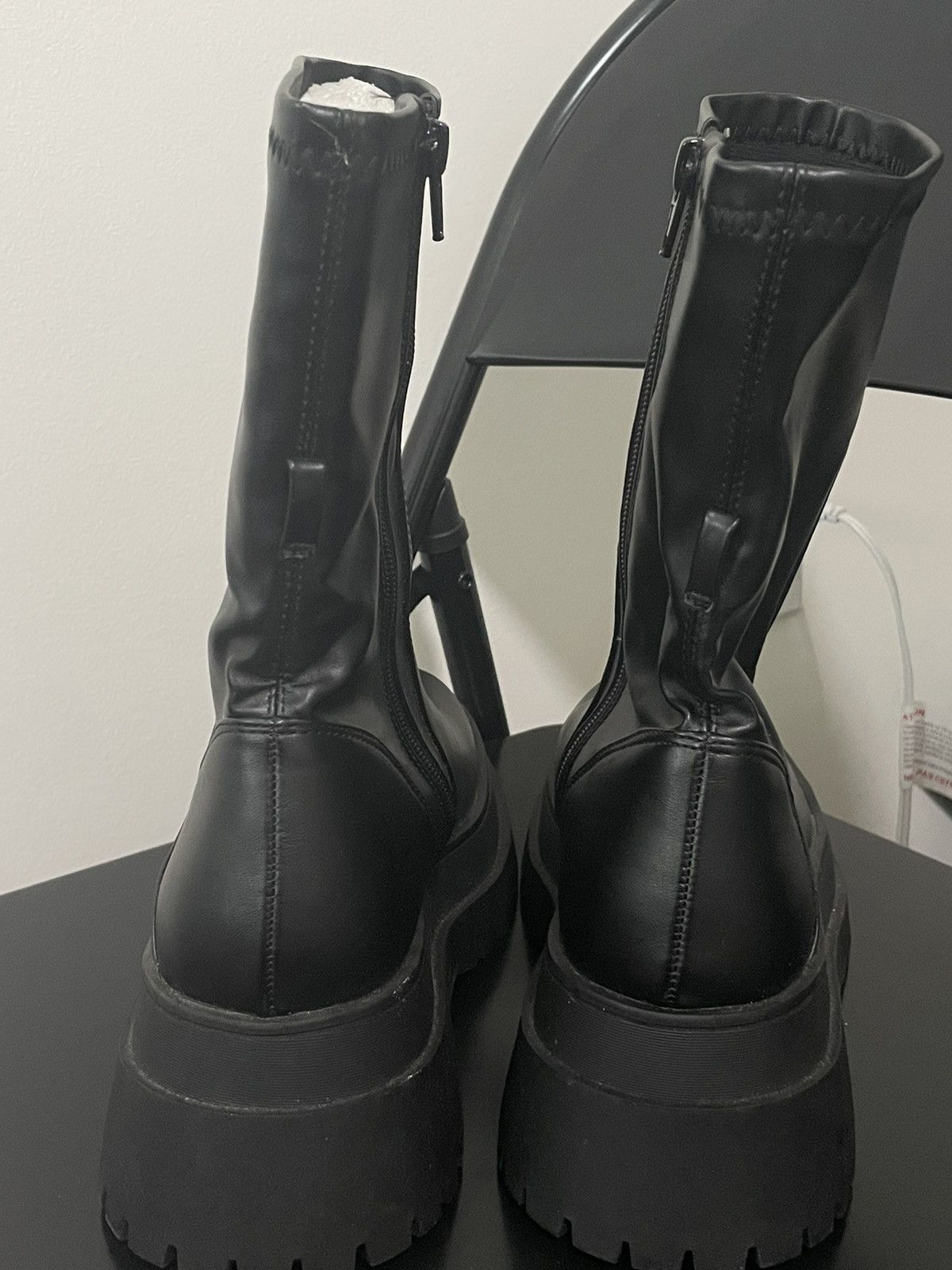Asos ASOS Black Boot Size US 7 / EU 40 - 3 Thumbnail