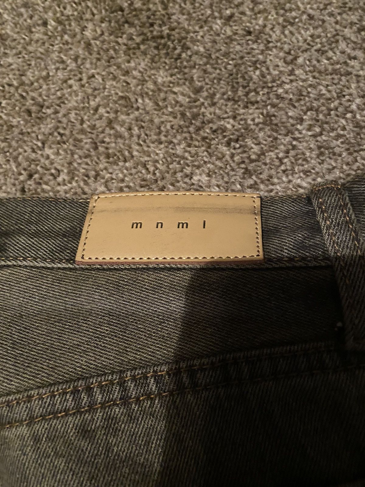 Vintage MNML B355 Flare Denim Size US 31 - 6 Thumbnail