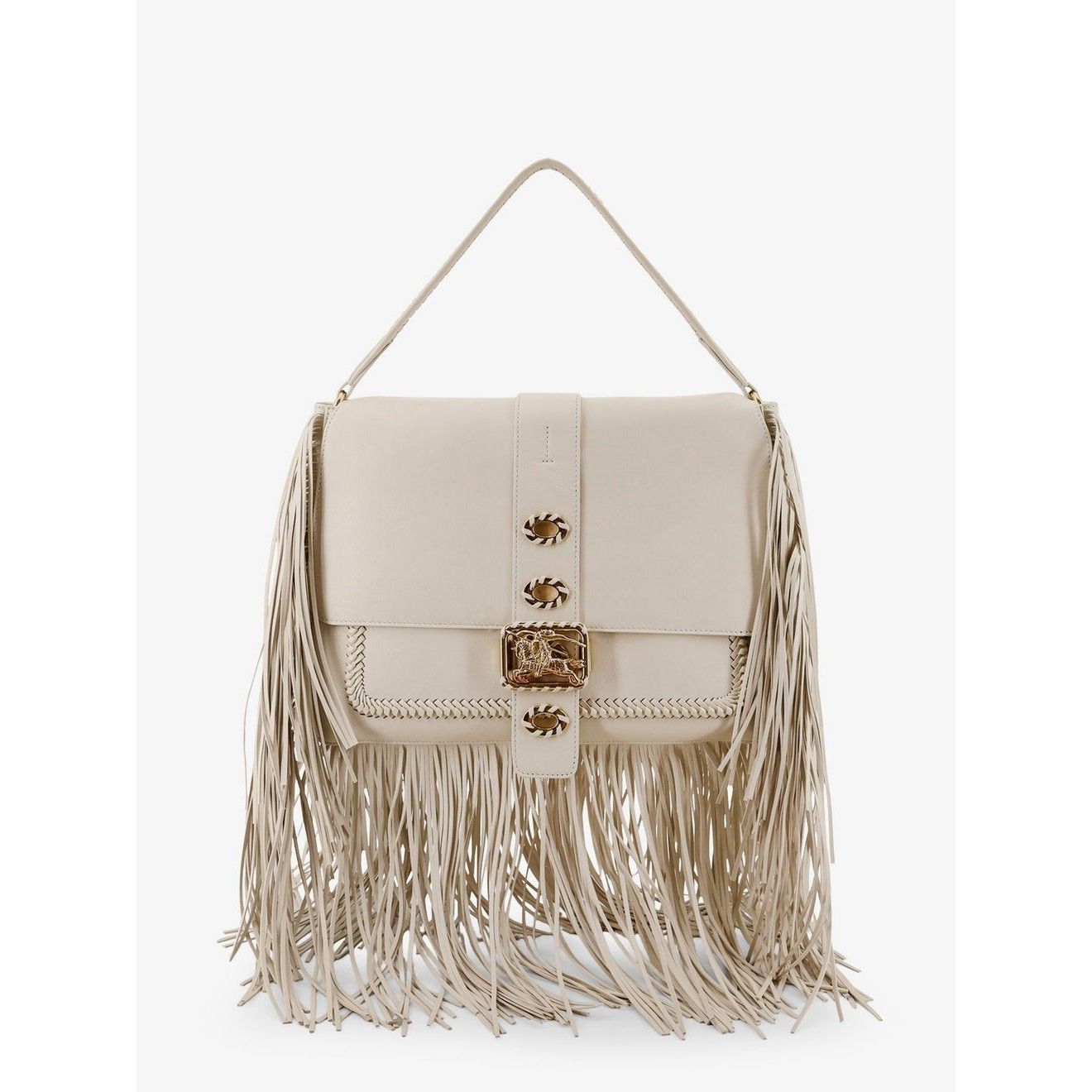 Burberry BURBERRY Rider White Shoulder Bag New Size ONE SIZE - 1 Thumbnail
