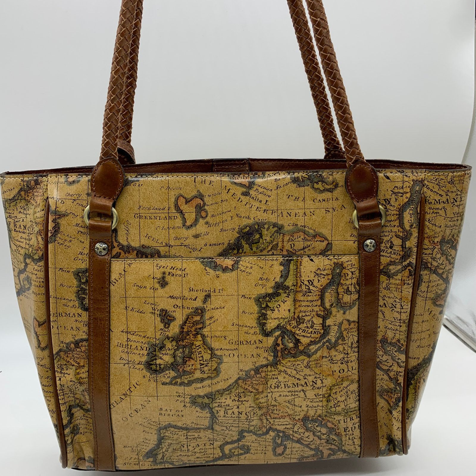 Other Patricia Nash Leather Handbags Cameley Tote Brown Size ONE SIZE - 3 Thumbnail