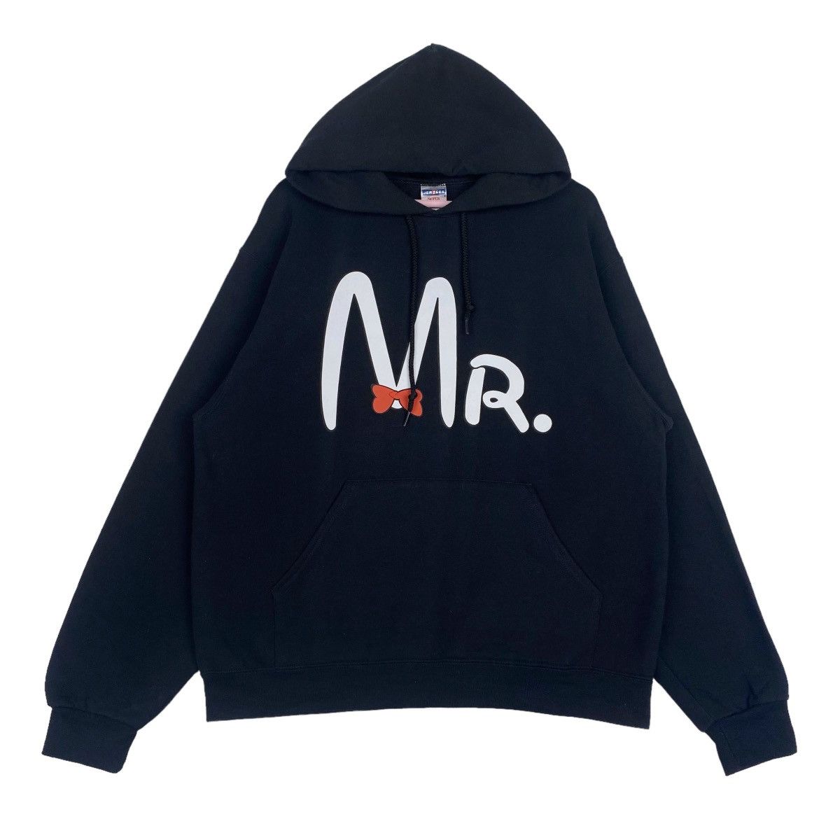 Jerzees Couple Love Mr Hoodie Sweatshirt Crewneck Pullover Jumper Size US L / EU 52-54 / 3 - 1 Thumbnail
