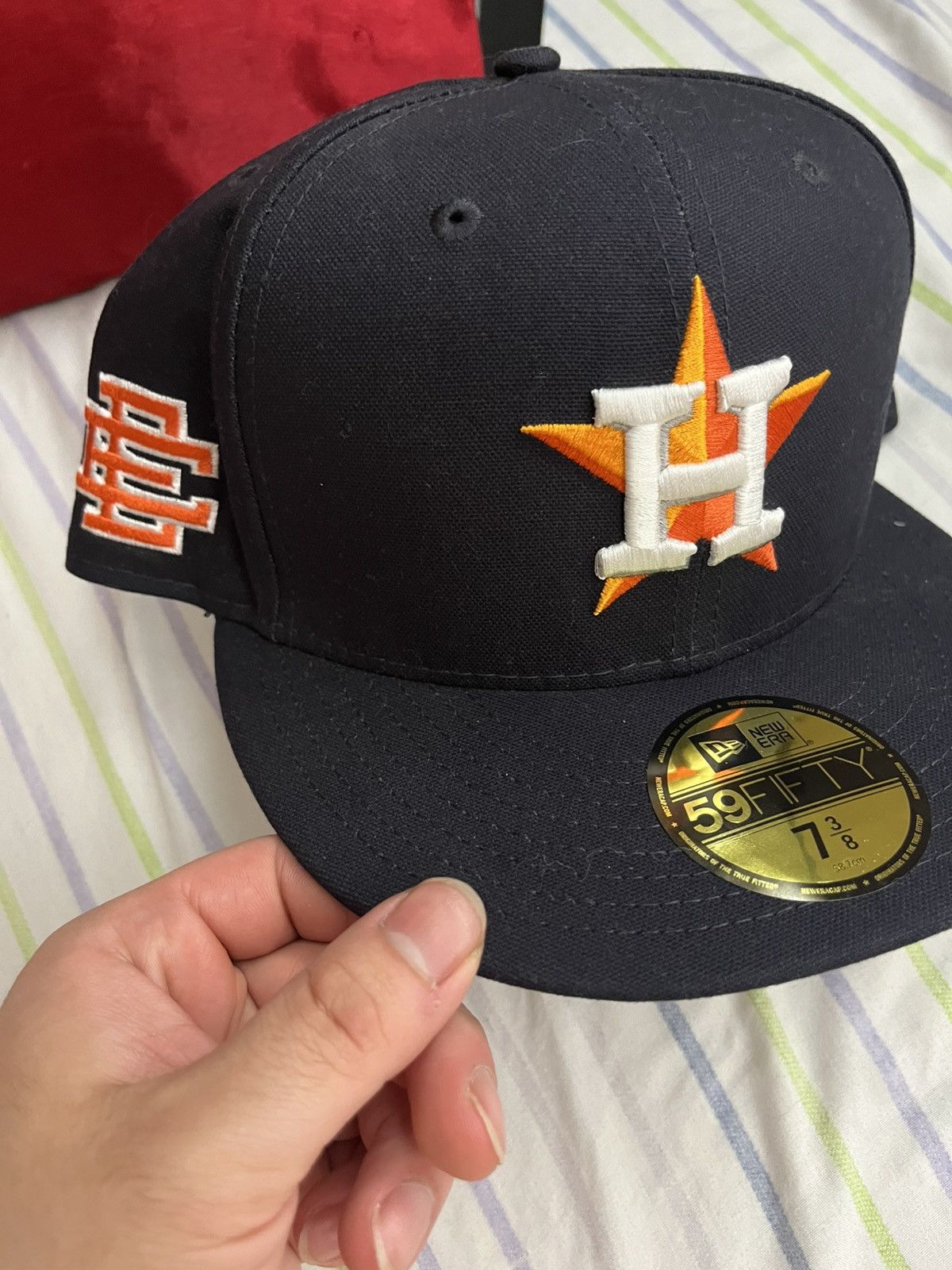 Eric Emanuel Houston Astros Fitted Hat