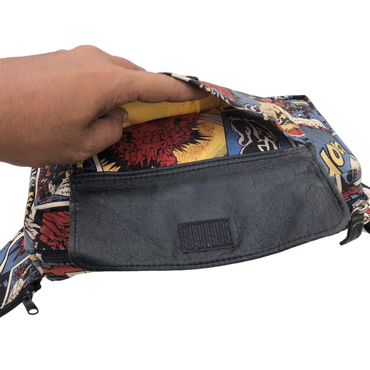 Jean Paul Gaultier Vintage Jean Paul Gaultier JPG x Comic Printed Pouch Bag Size ONE SIZE - 18 Thumbnail