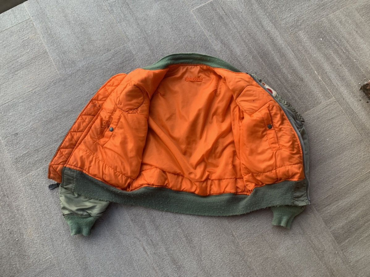 Alpha Industries × Vintage Alpha Industries MA-1 Patches Bomber Jacket Size US M / EU 48-50 / 2 - 6 Thumbnail