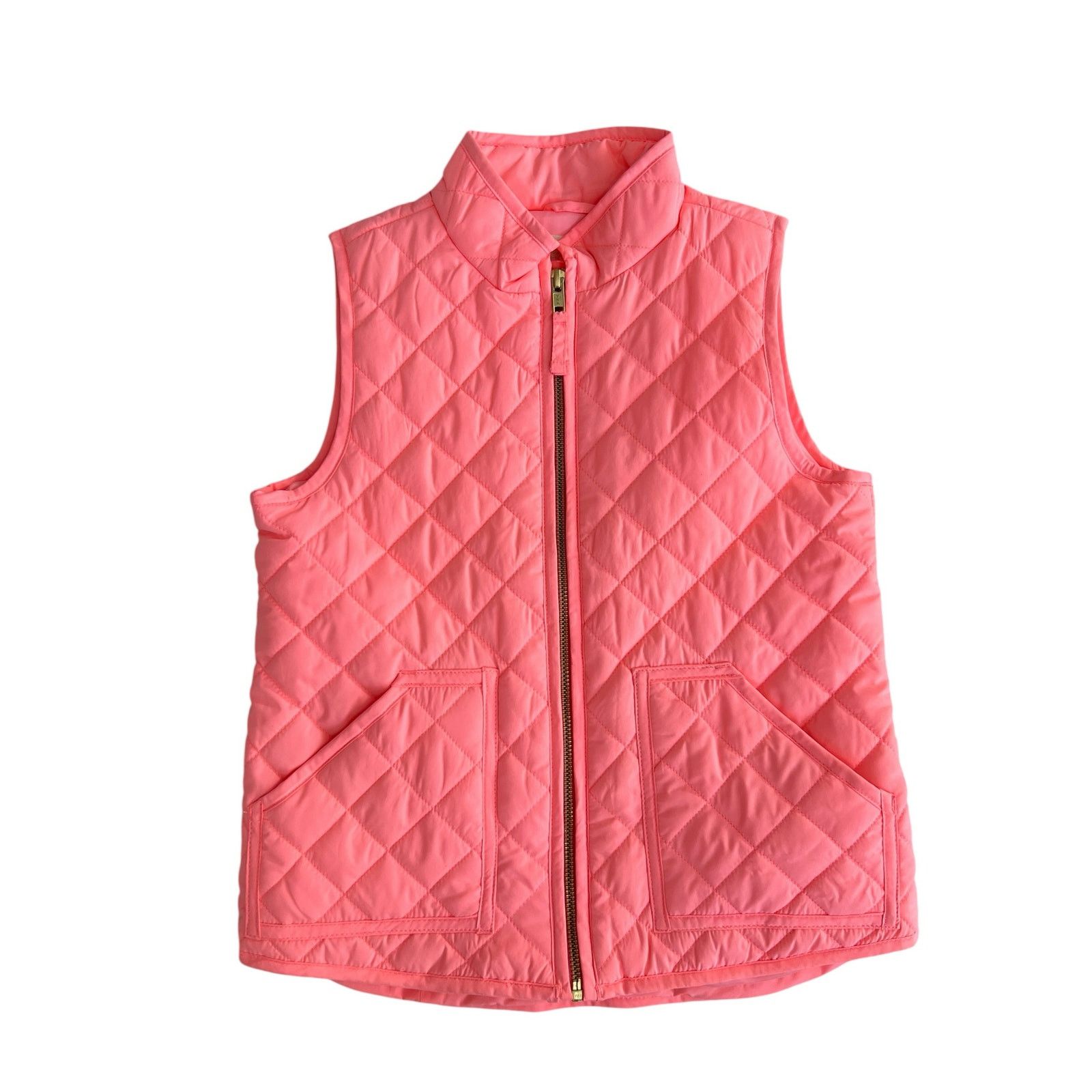 J.Crew Jcrew girls puffer vest jacket peach size 6/7 Size M / US 6-8 / IT 42-44 - 1 Thumbnail