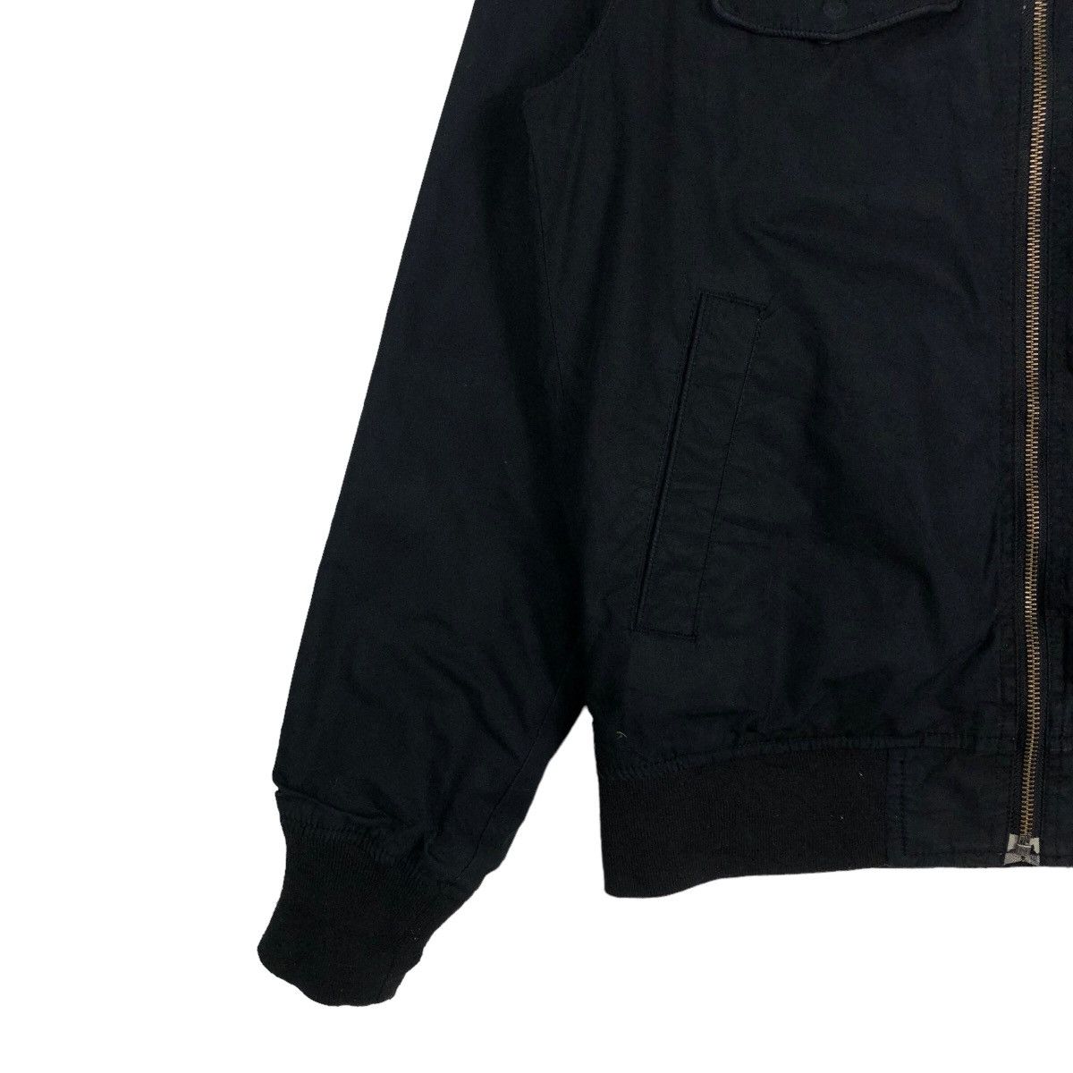 Hysteric Glamour 🔥Reversible Bomber Jacket Striped Green Label Design Japan Size US M / EU 48-50 / 2 - 4 Thumbnail