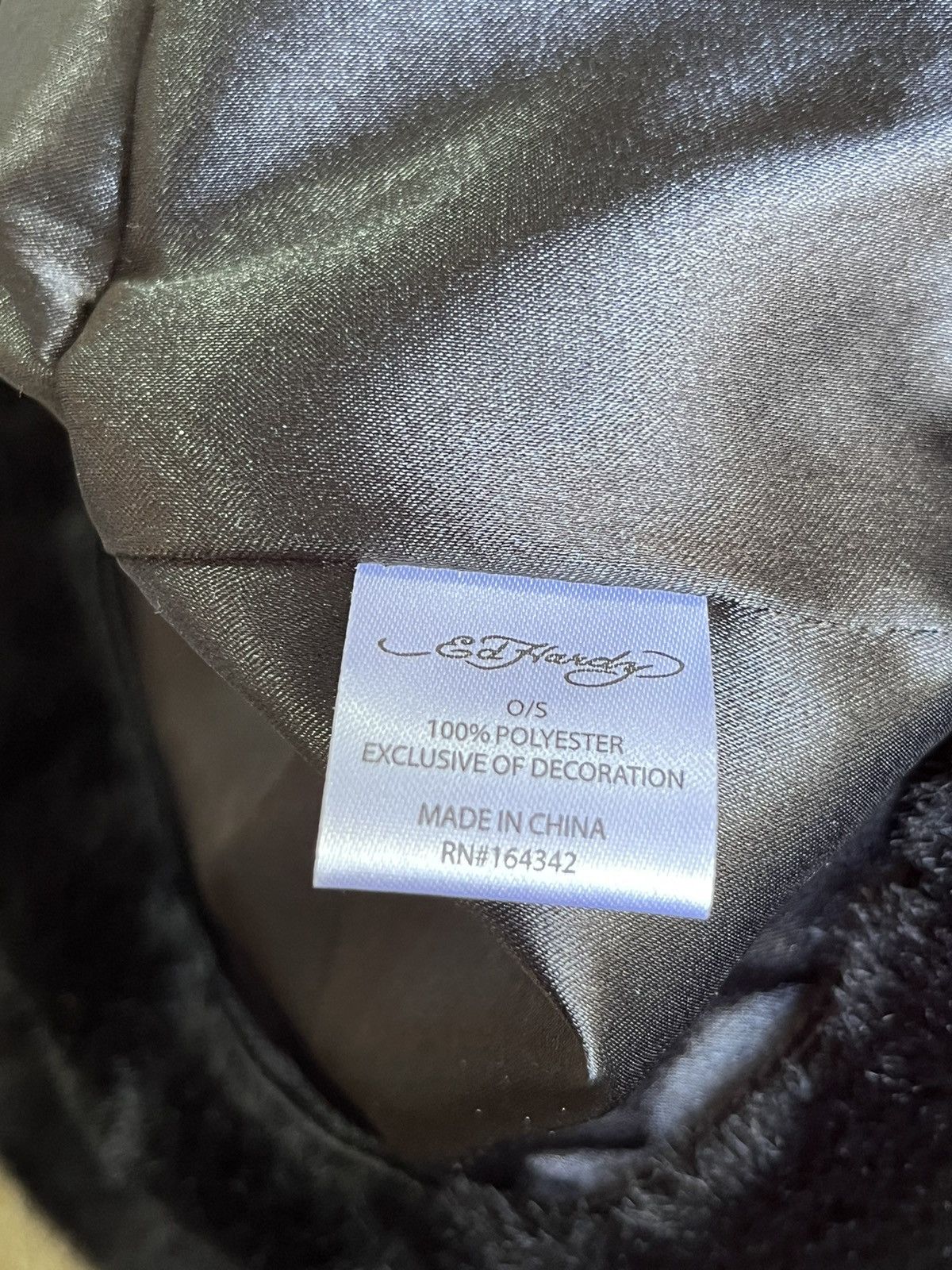 Ed Hardy Y2K Fuzzy Bucket Hat Size ONE SIZE - 3 Thumbnail
