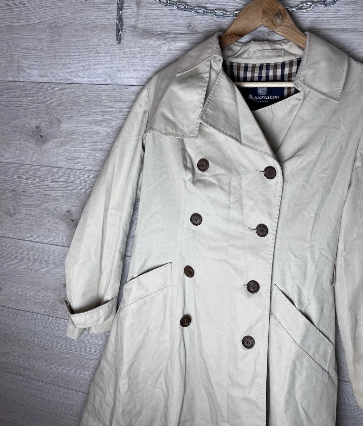 Aquascutum WOMENS CLOAC AQUASCUTUM LONDON SIZE 12 USA v Size XL / US 12-14 / IT 48-50 - 6 Thumbnail