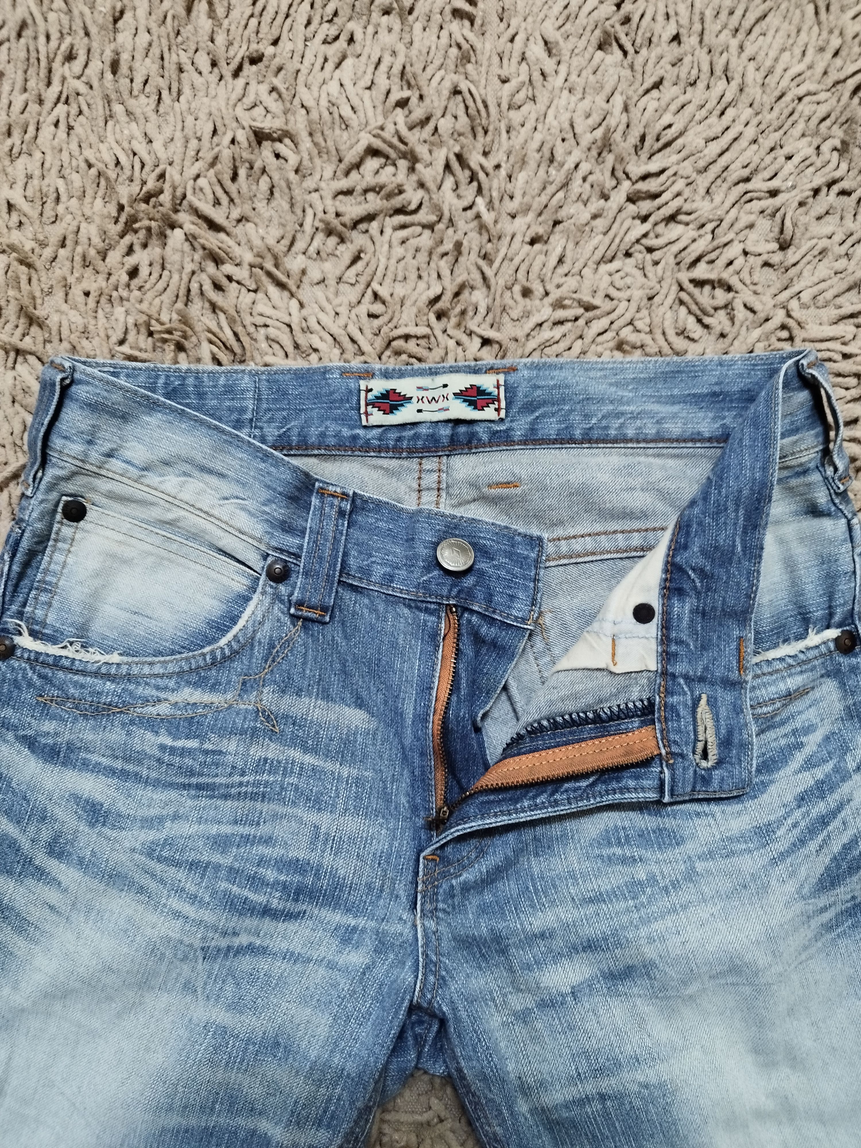 Edwin × Japanese Brand Flare Edwin blue trip pants Size US 34 / EU 50 - 6 Thumbnail