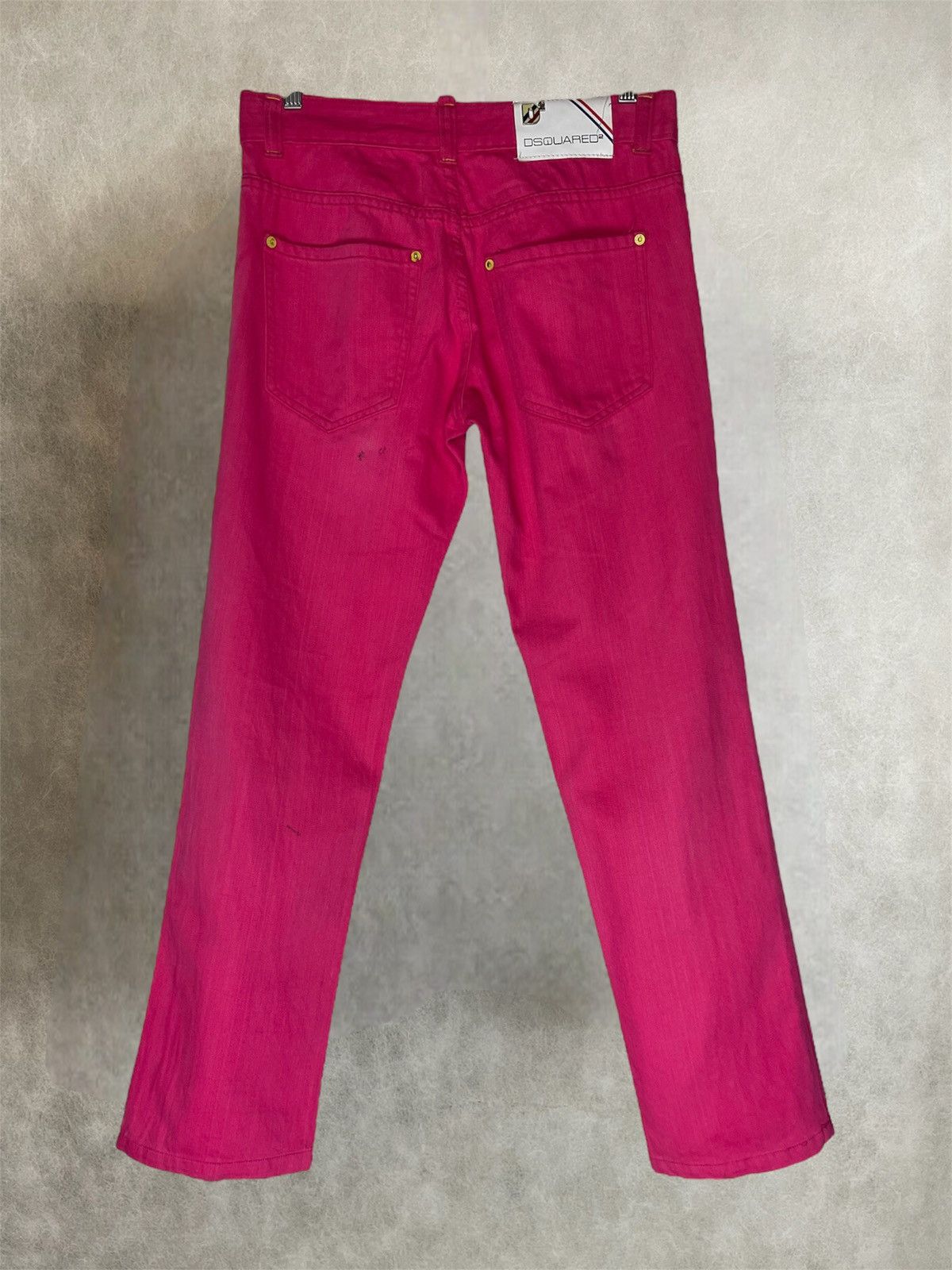 Dsquared2 Fw13 Dsquared hot pink denim pants Size US 32 / EU 48 - 4 Thumbnail