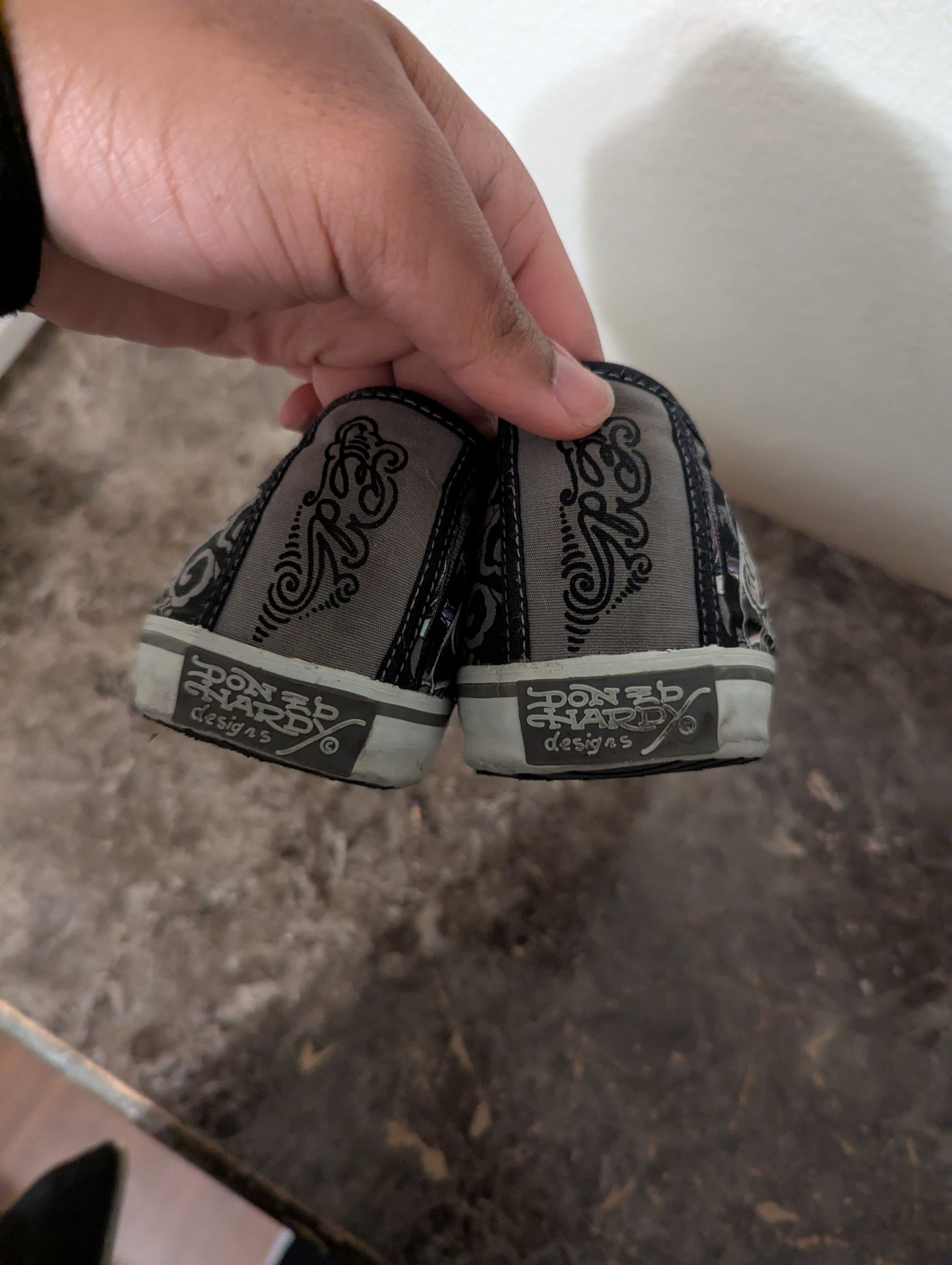 Christian Audigier Ed Hardy Shoes Size US 11 / EU 44 - 2 Thumbnail