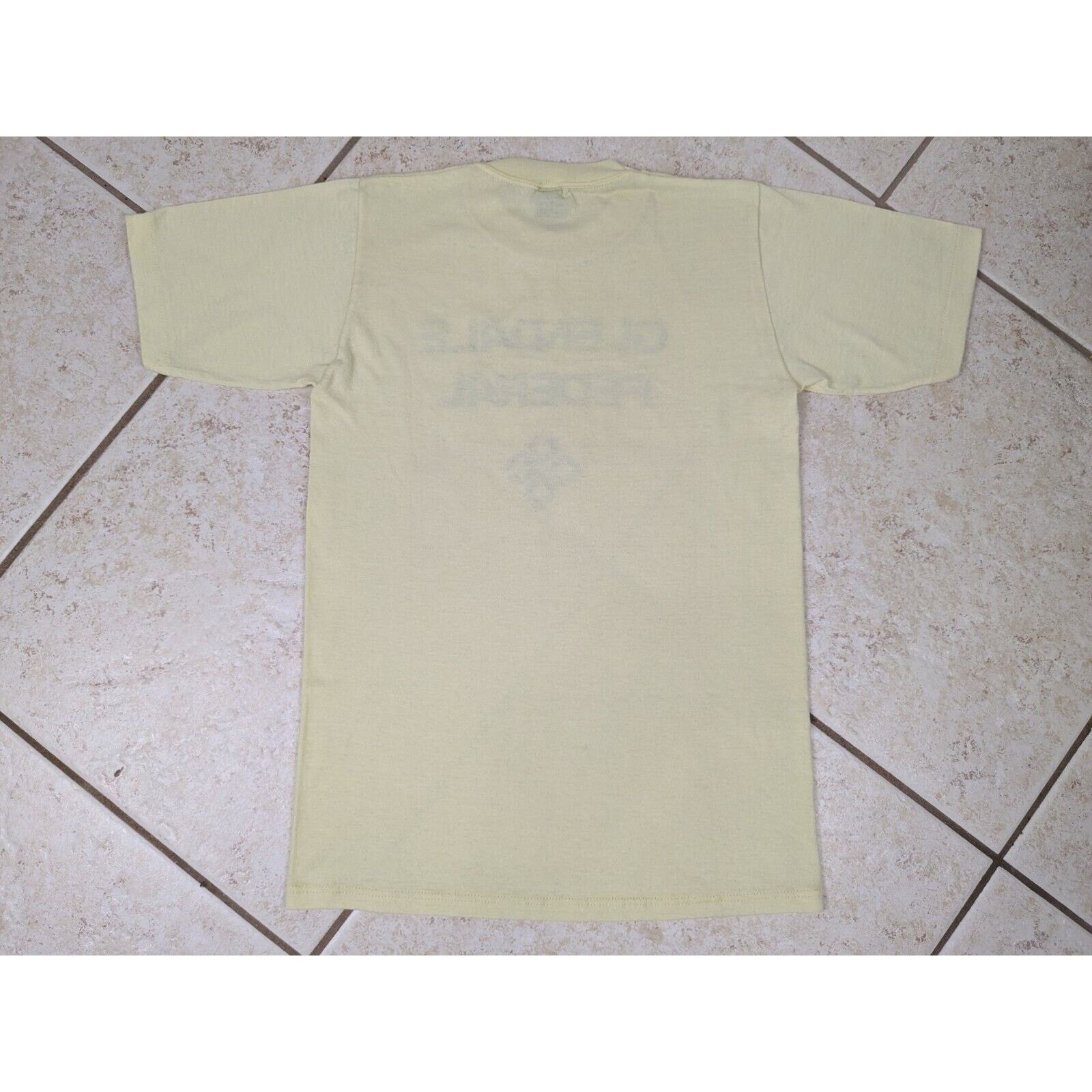 Jerzees Vtg 1980s Glendale Federal Bank California T Shirt S Yellow Size US S / EU 44-46 / 1 - 6 Thumbnail